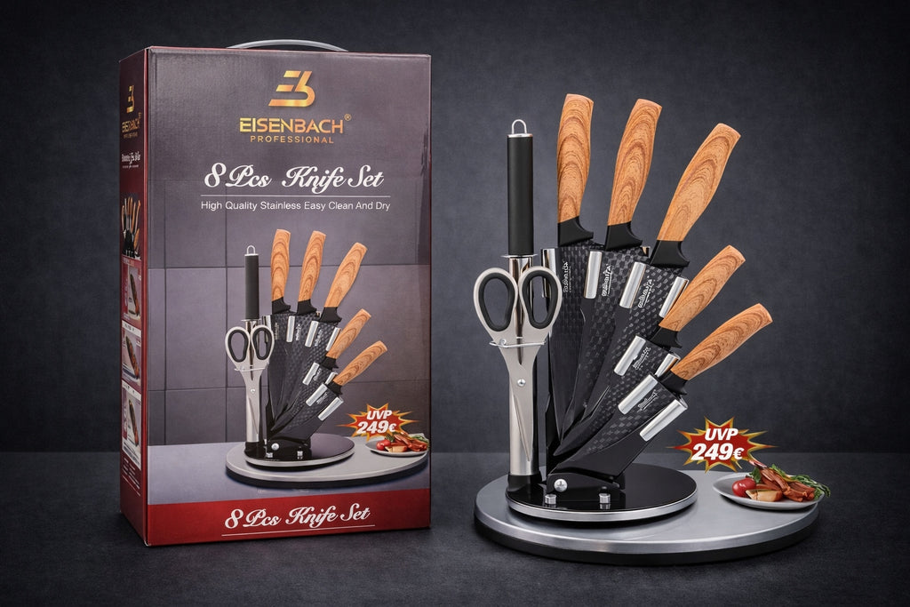 Zestaw Noży Kuchennych Eisenbach Professional - 8 Elementów
