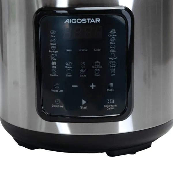 Szybkowar Parowar Aigostar B302024EH 6 l czarny 1000 W