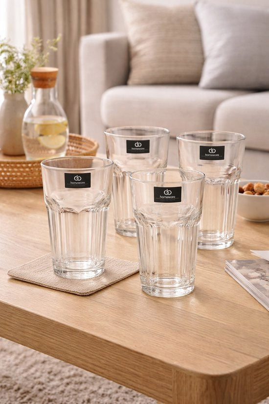 Szklanka do picia do napojów Homeware Vega 330 ml Zestaw 2 sztuki