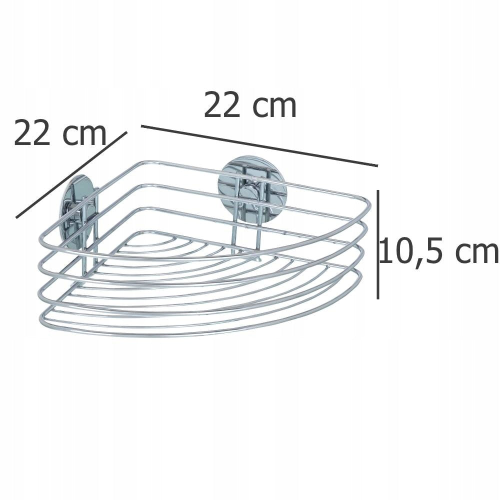Półka prysznicowa Wenko Turbo-Loc 18913100 20x26,5x10,5 cm