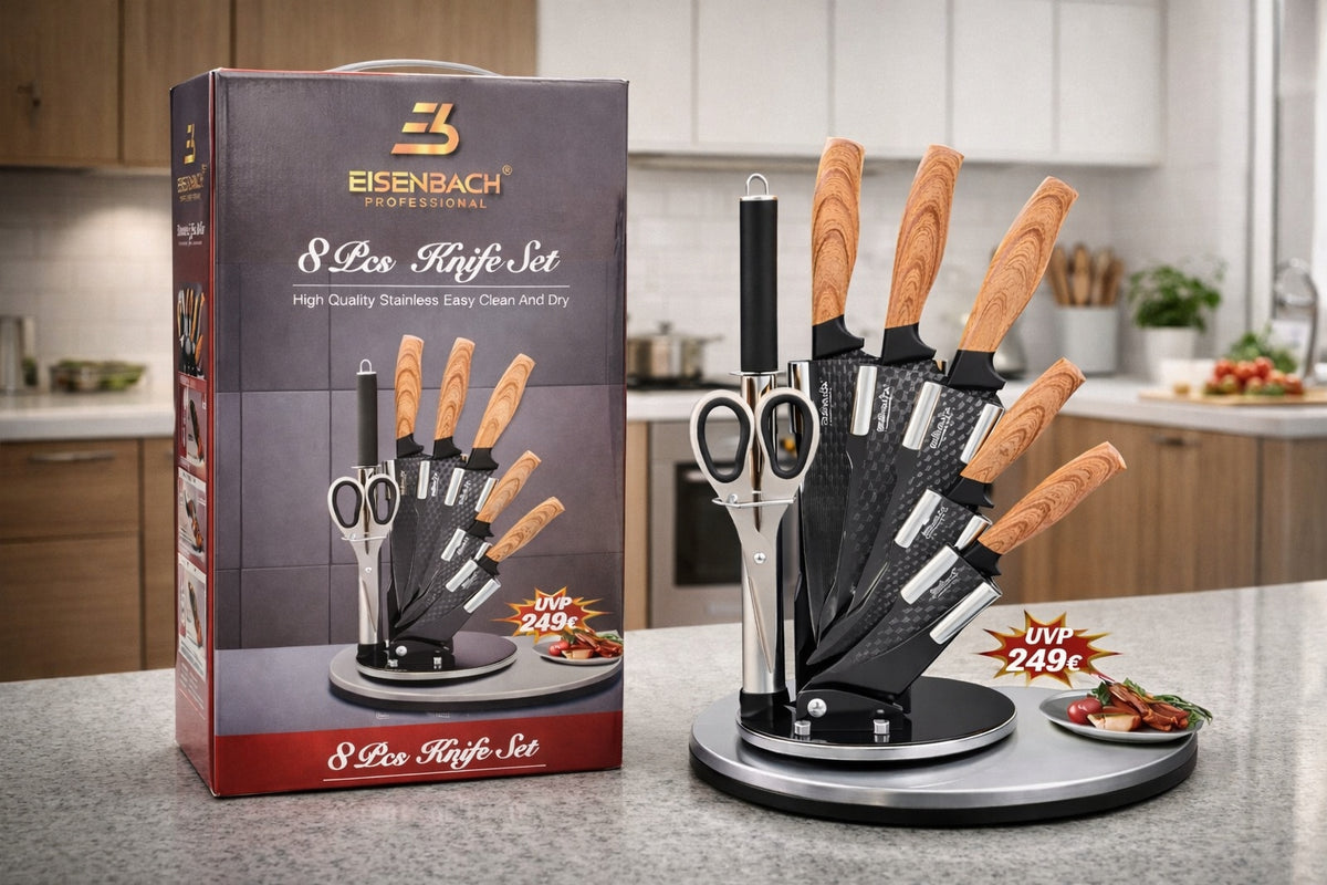 Zestaw Noży Kuchennych Eisenbach Professional - 8 Elementów
