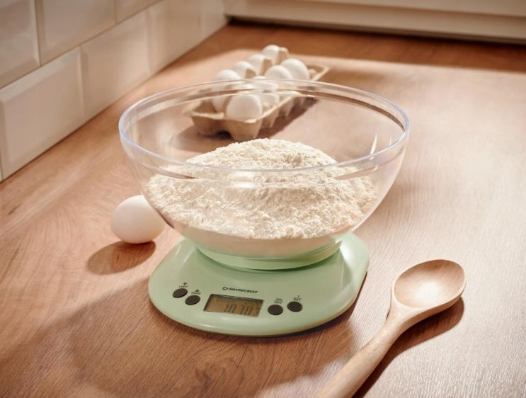Waga kuchenna SilverCrest skwe 5 b1 zielony 5 kg