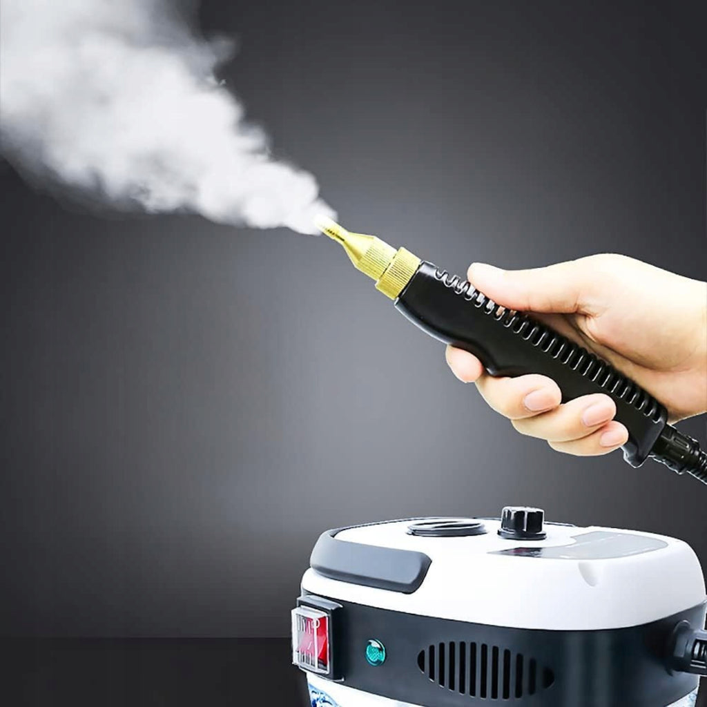 Myjka parowa VYZIO 1600 W, 1,6 l – miedziano-czarna