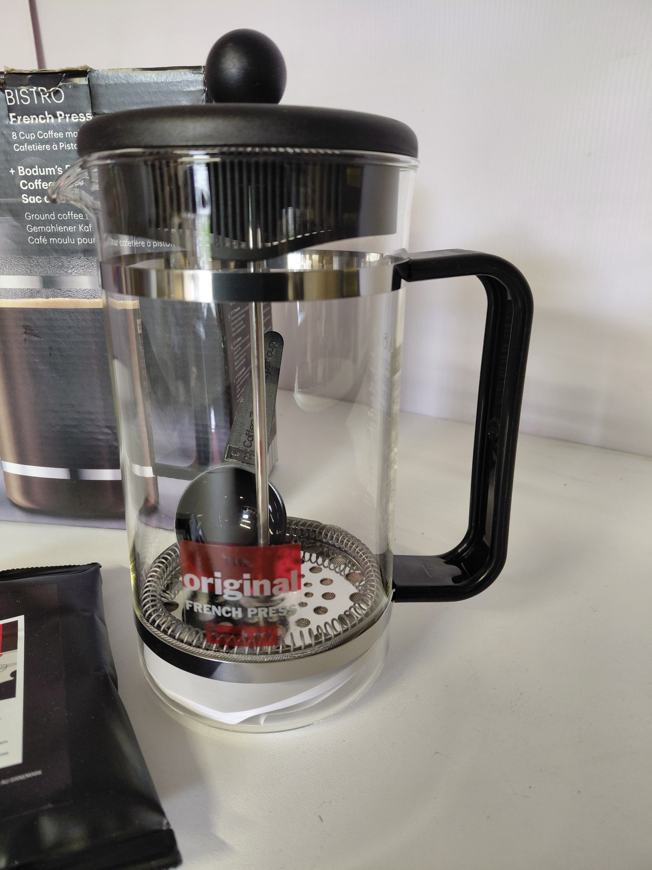 Zaparzacz do kawy Bodum Bistro French Press 1,0L + Kawa