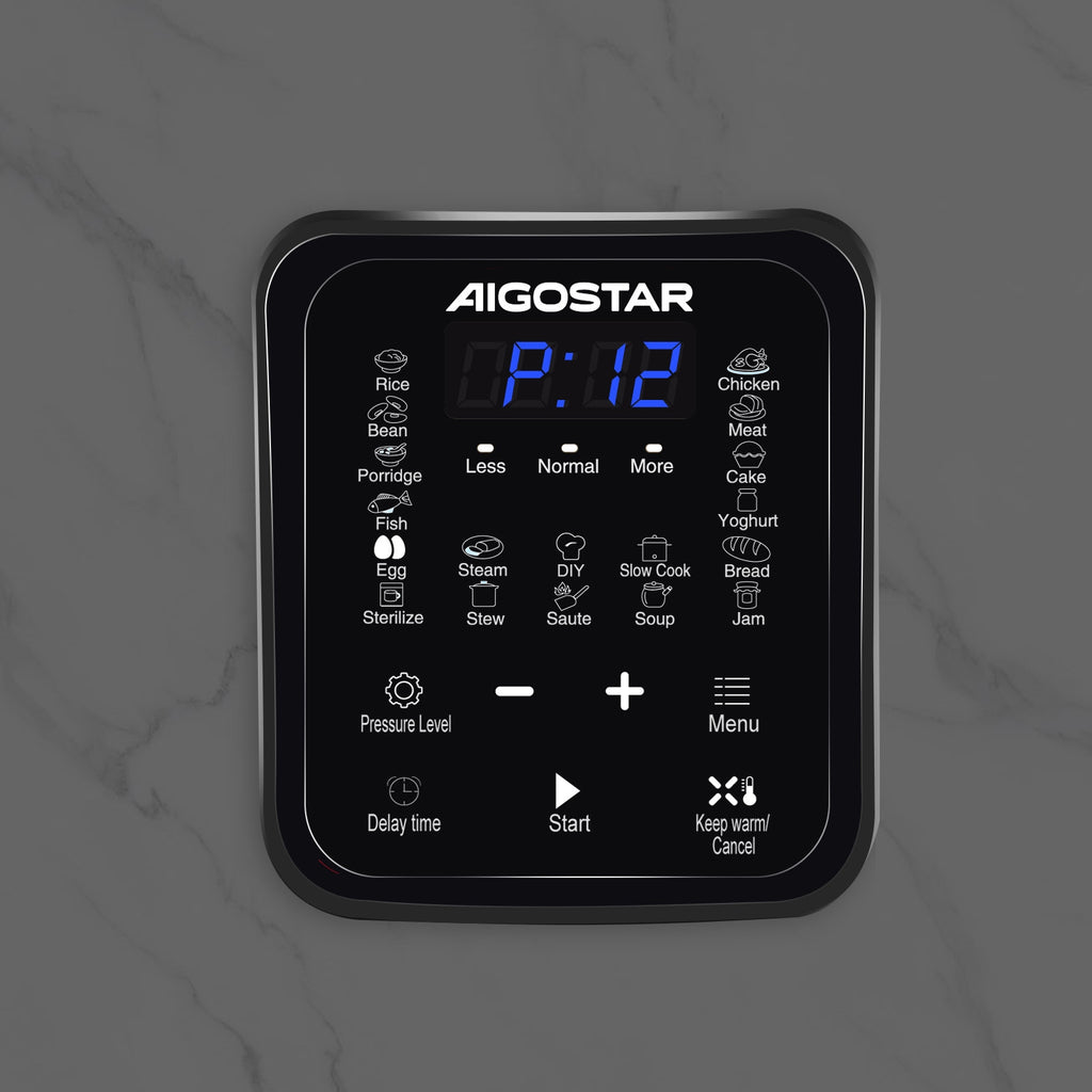 Multicooker Szybkowar Elektryczny 6L 1000W 18 Programów Timer Aigostar