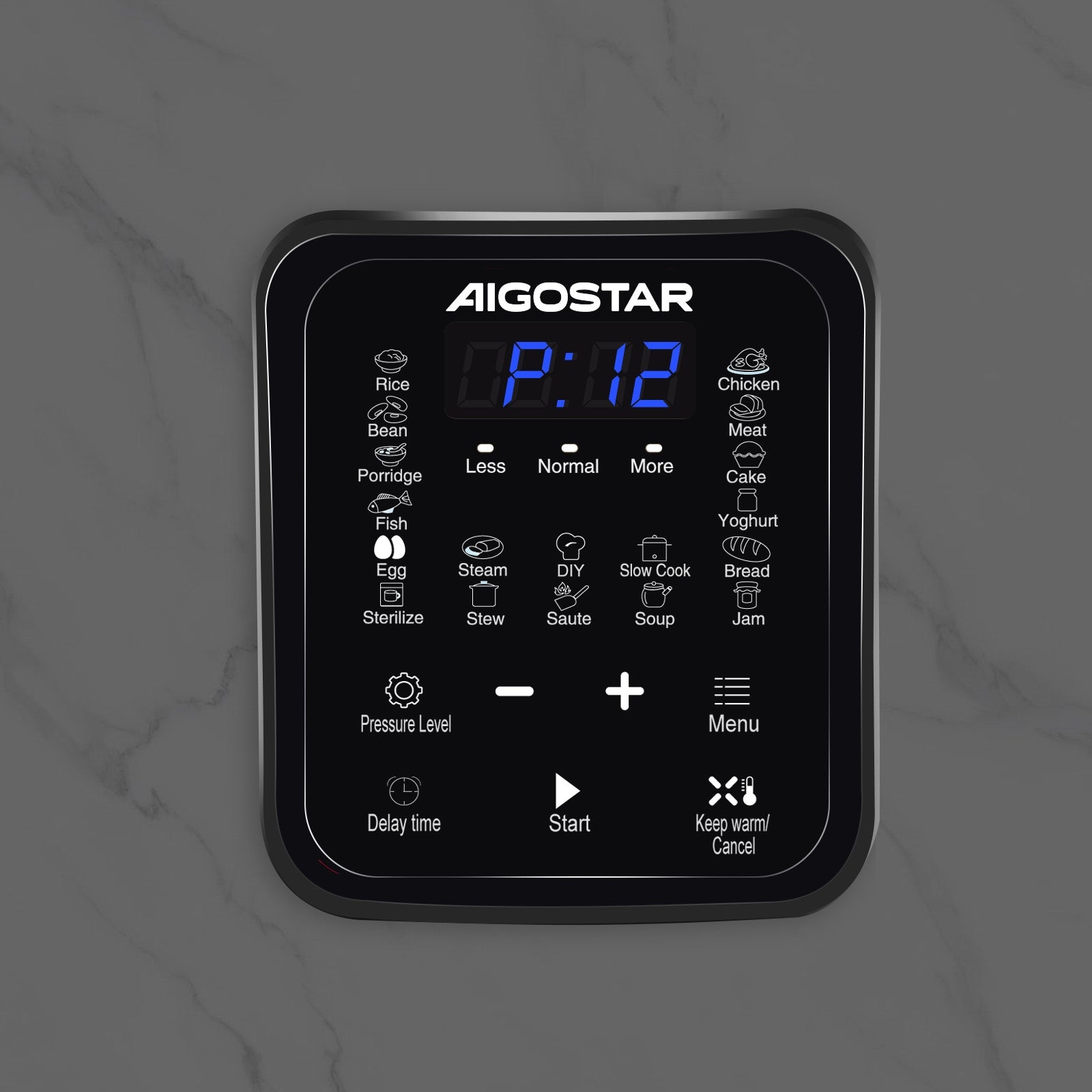 Multicooker Szybkowar Elektryczny 6L 1000W 18 Programów Timer Aigostar