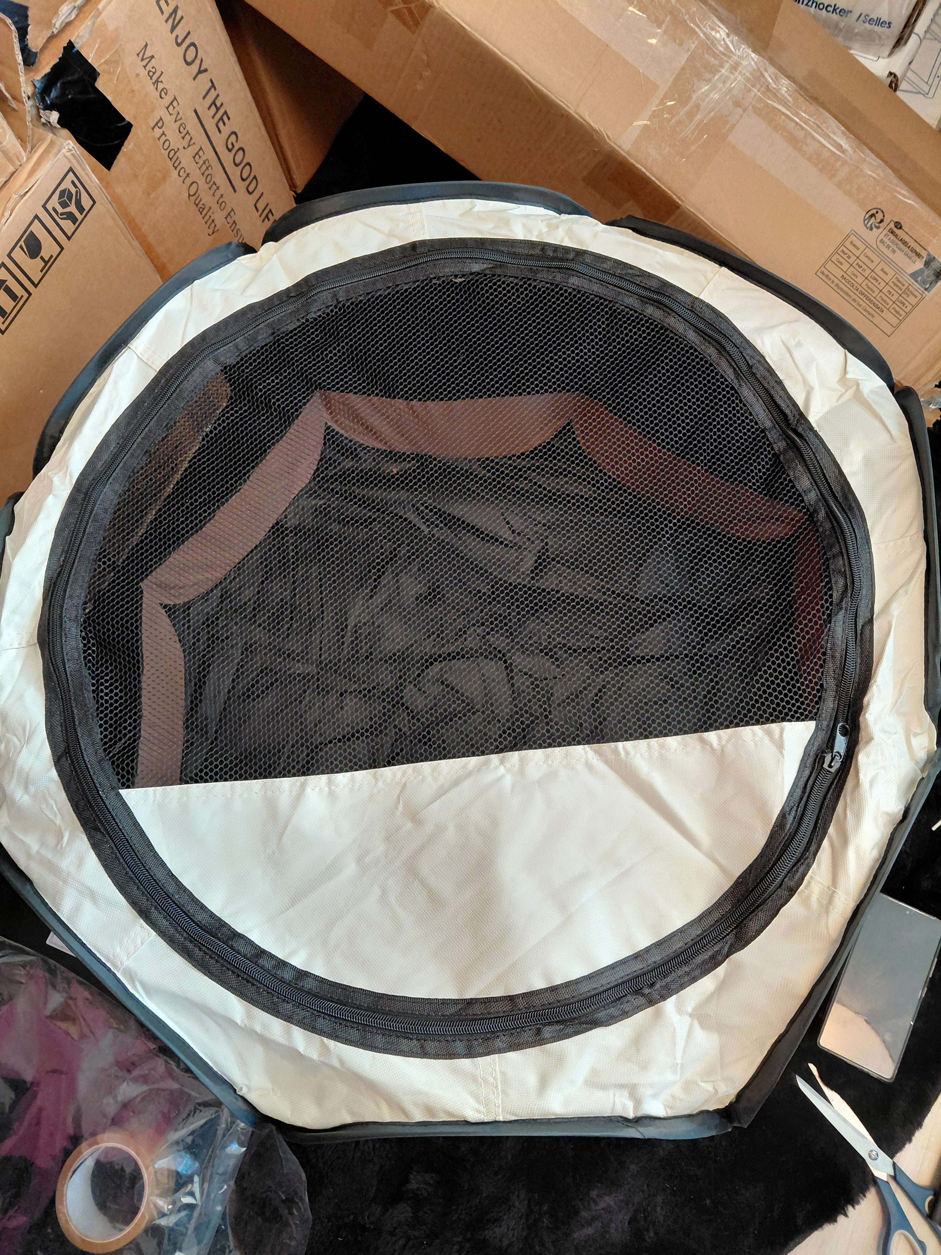 Składany Kojec dla Psa i Kota – Średnicy 63 cm, Wysokość 45 cm