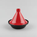 Tagine – Marokański Garnek Ceramiczny Czerwono-Czarny