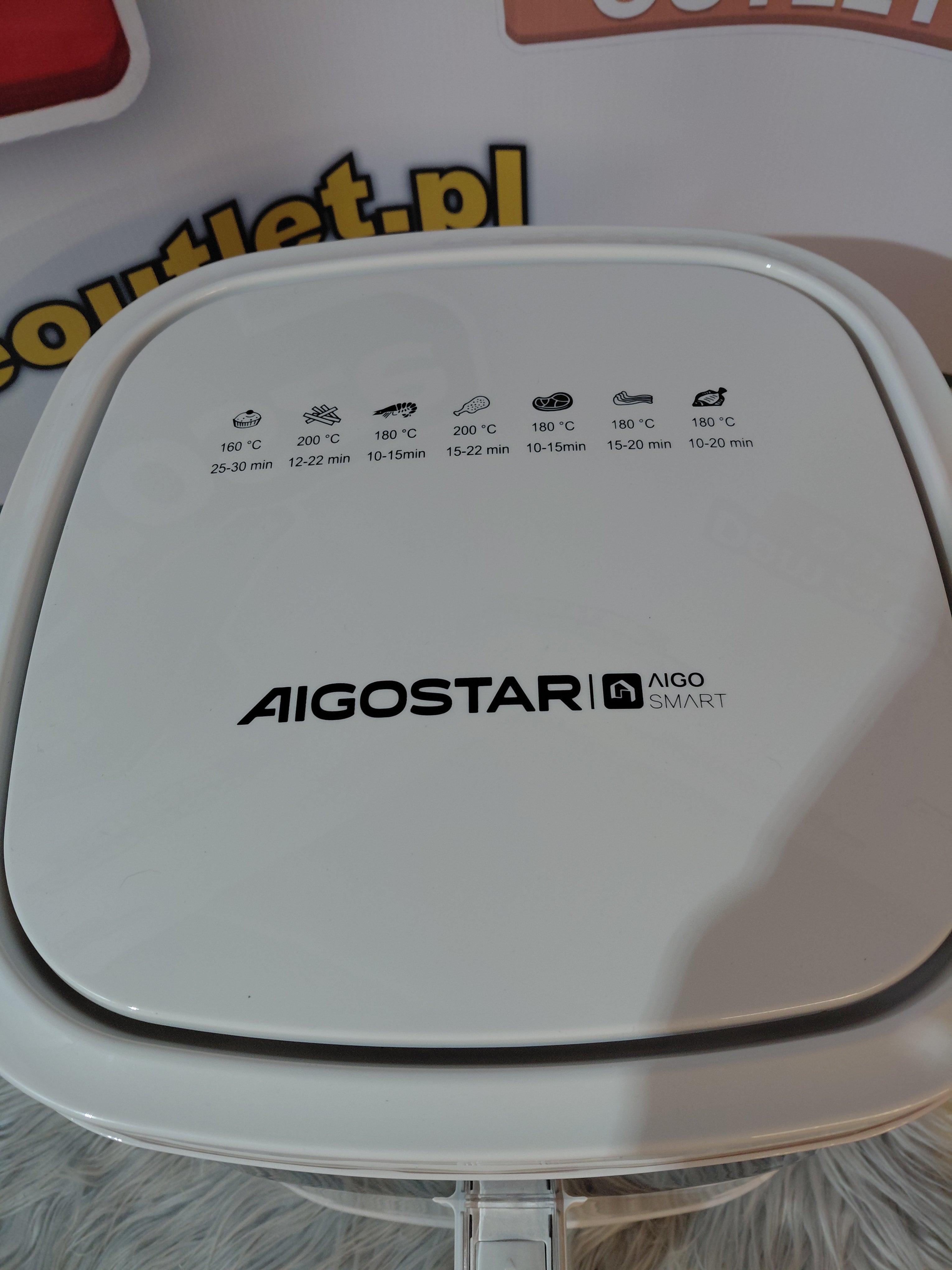Aigostar Smart Air Fryer WiFi – Aigo Smart, 7 Programs