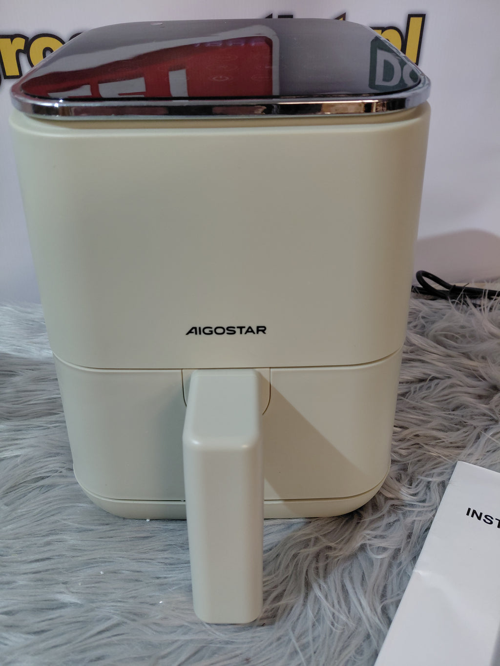 Aigostar Air Fryer B30202O4L 2L – Air Fryer with Touch Panel