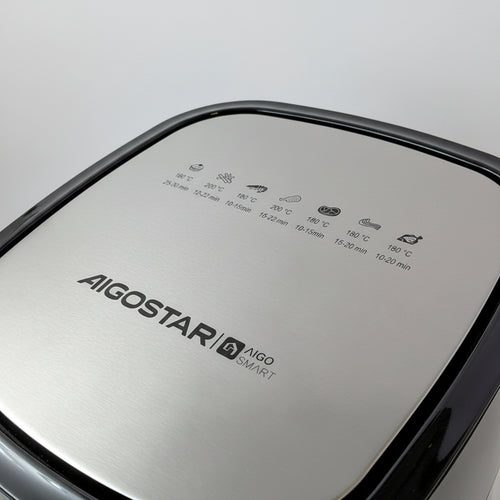 Aigostars 300010XQF Cube Smart Frytkownica Beztłuszczowa 7L 1900W Spryskiwacz Oleju