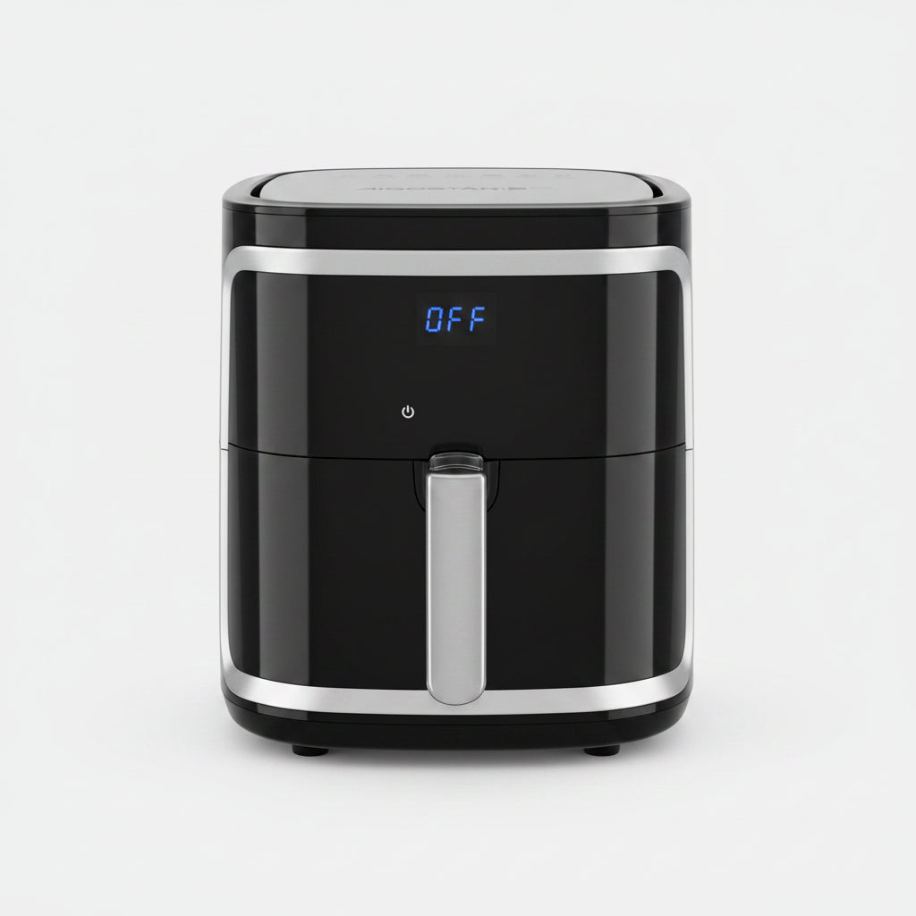 Aigostars 300010XQF Cube Smart Frytkownica Beztłuszczowa 7L 1900W Spryskiwacz Oleju