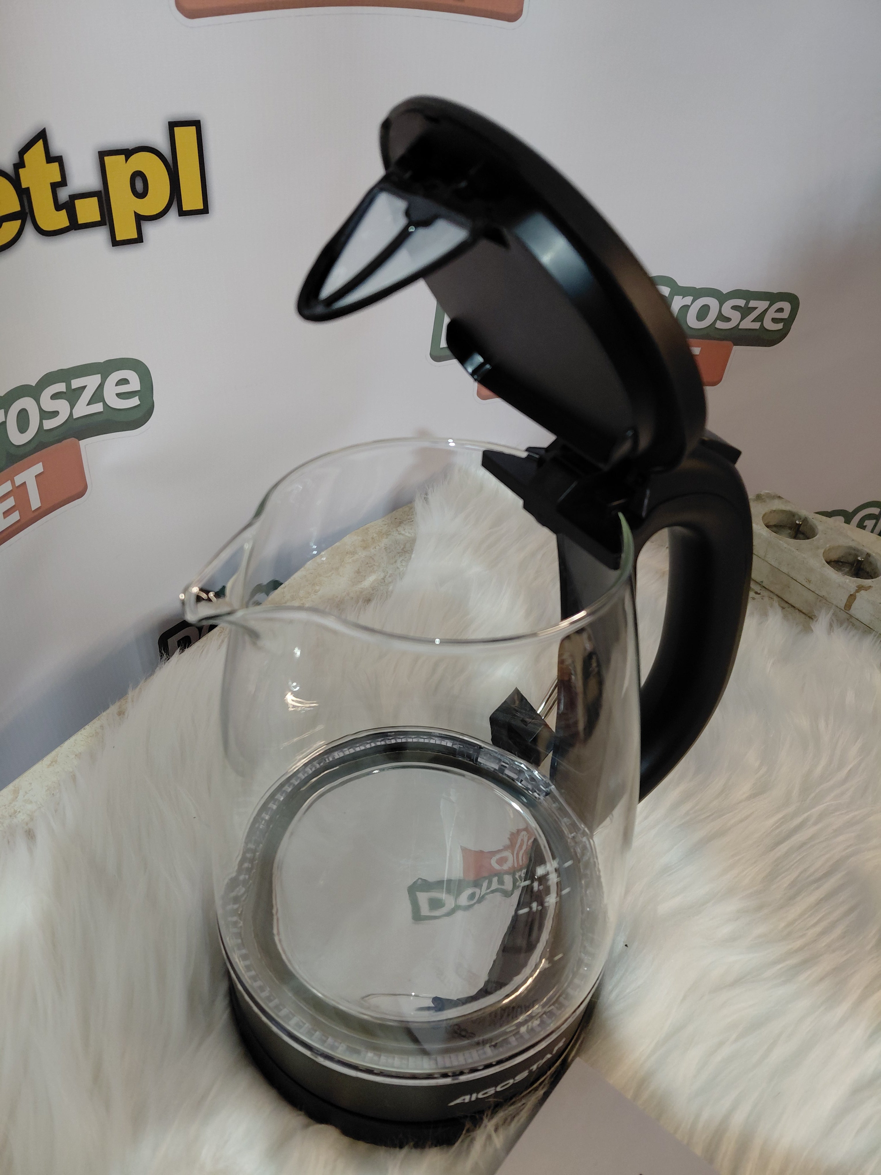Aigostar - glass electric kettle with LED illumination, available in 2 colors (new)