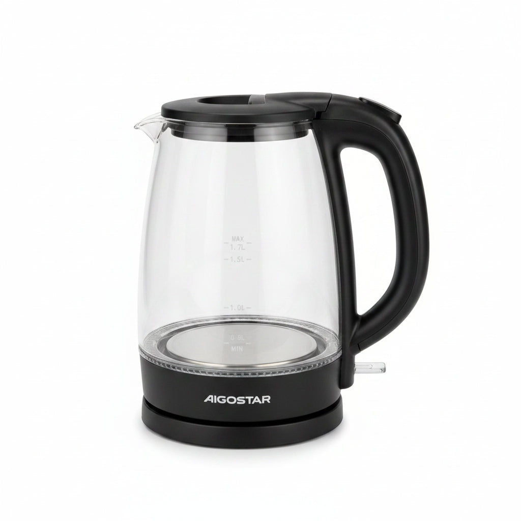 Aigostar - glass electric kettle with LED illumination, available in 2 colors (new)