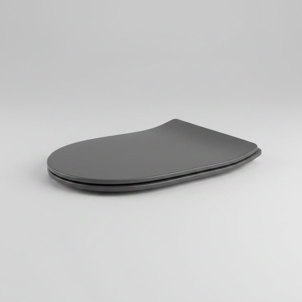 Wenko - Soft-Close toilet seat, duroplast, anthracite (new)