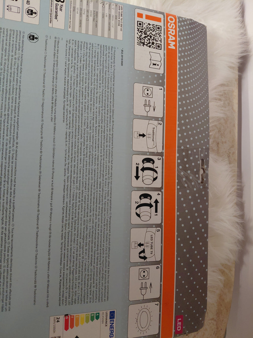 OSRAM LEDVANCE - świetlowka LED okrągła T9 Circular 40W (nowa)