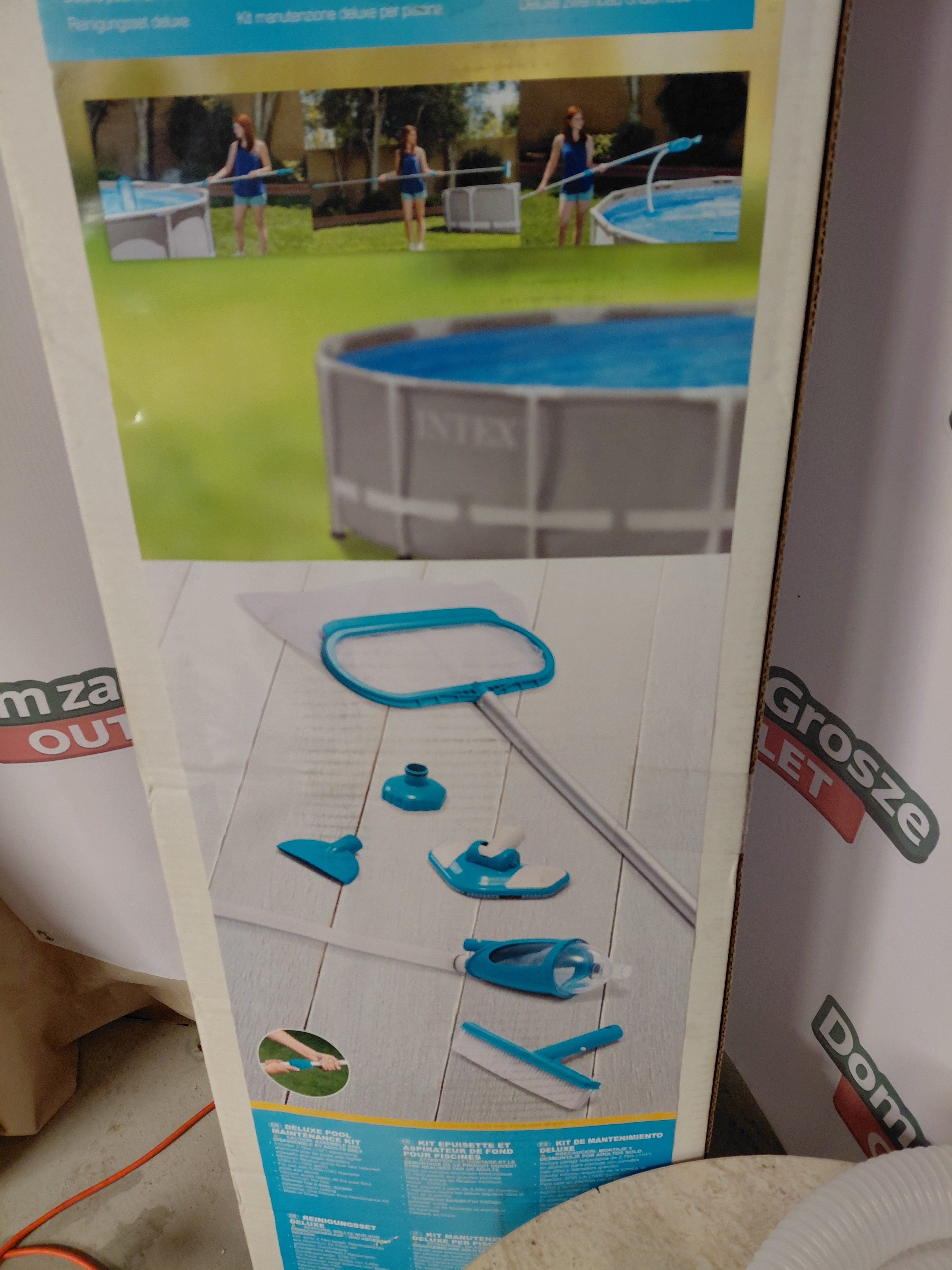 Intex Crystal Clean Pool Cleaner – zestaw do czyszczenia basenu (powystawowy)