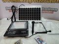Aigostar 100W RGB Solar Garden Light with Remote Control - Outdoor Lighting IP66