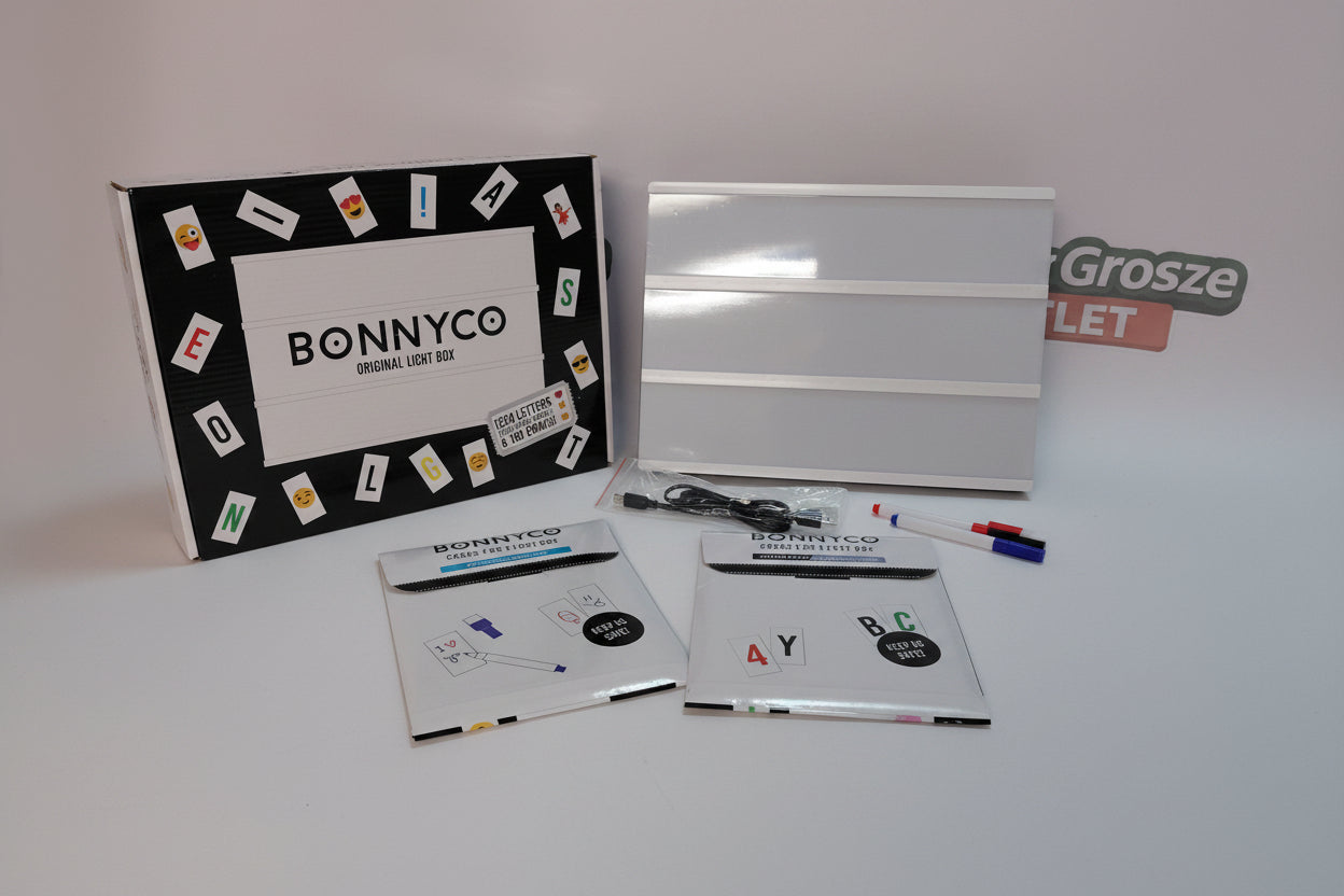 Bonnyco Original Light Box – LED Light Up Box 30x22 cm | OUTLET
