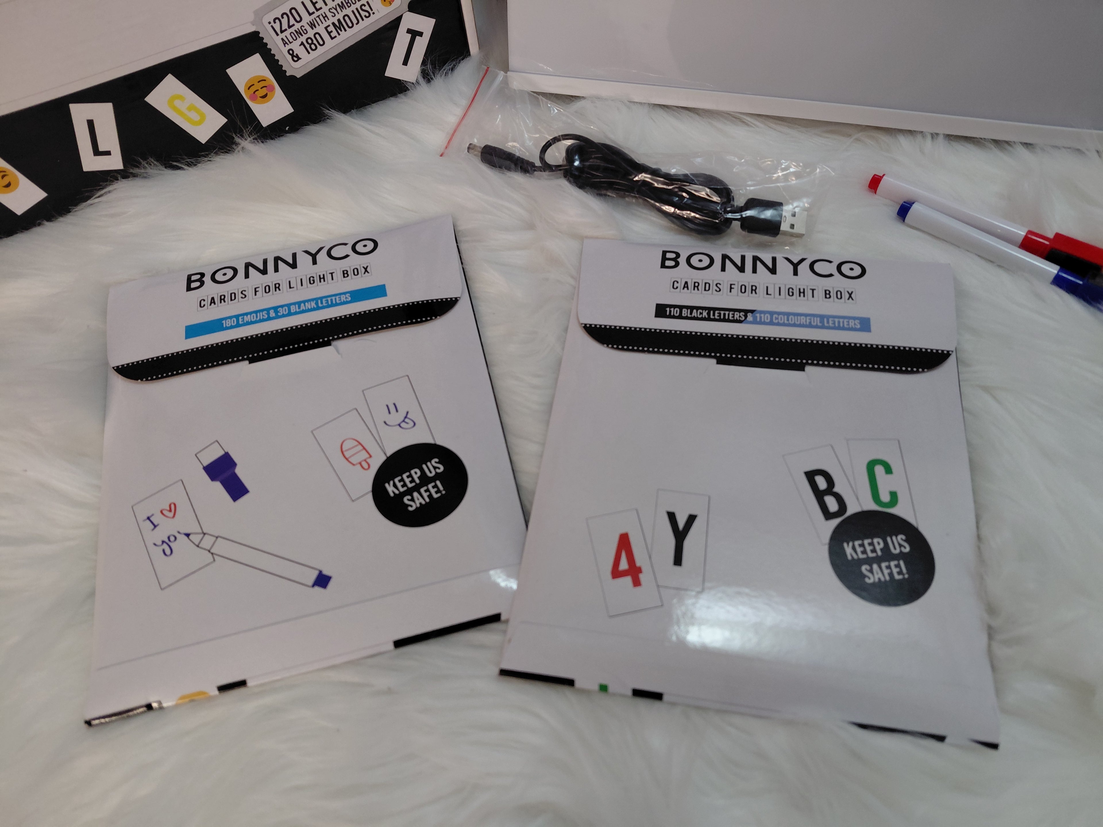 Bonnyco Original Light Box – LED Light Up Box 30x22 cm | OUTLET
