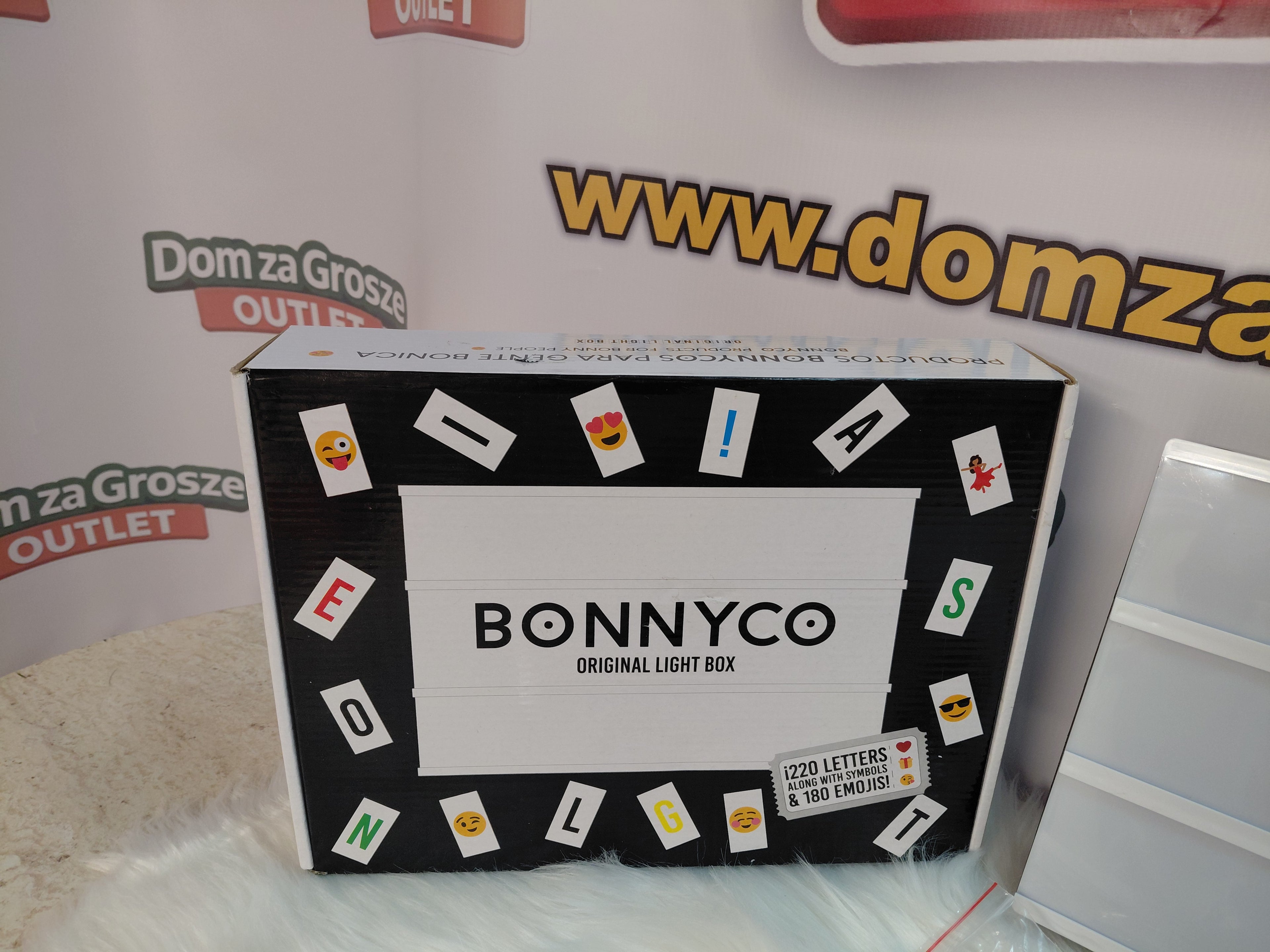 Bonnyco Original Light Box – LED Light Up Box 30x22 cm | OUTLET