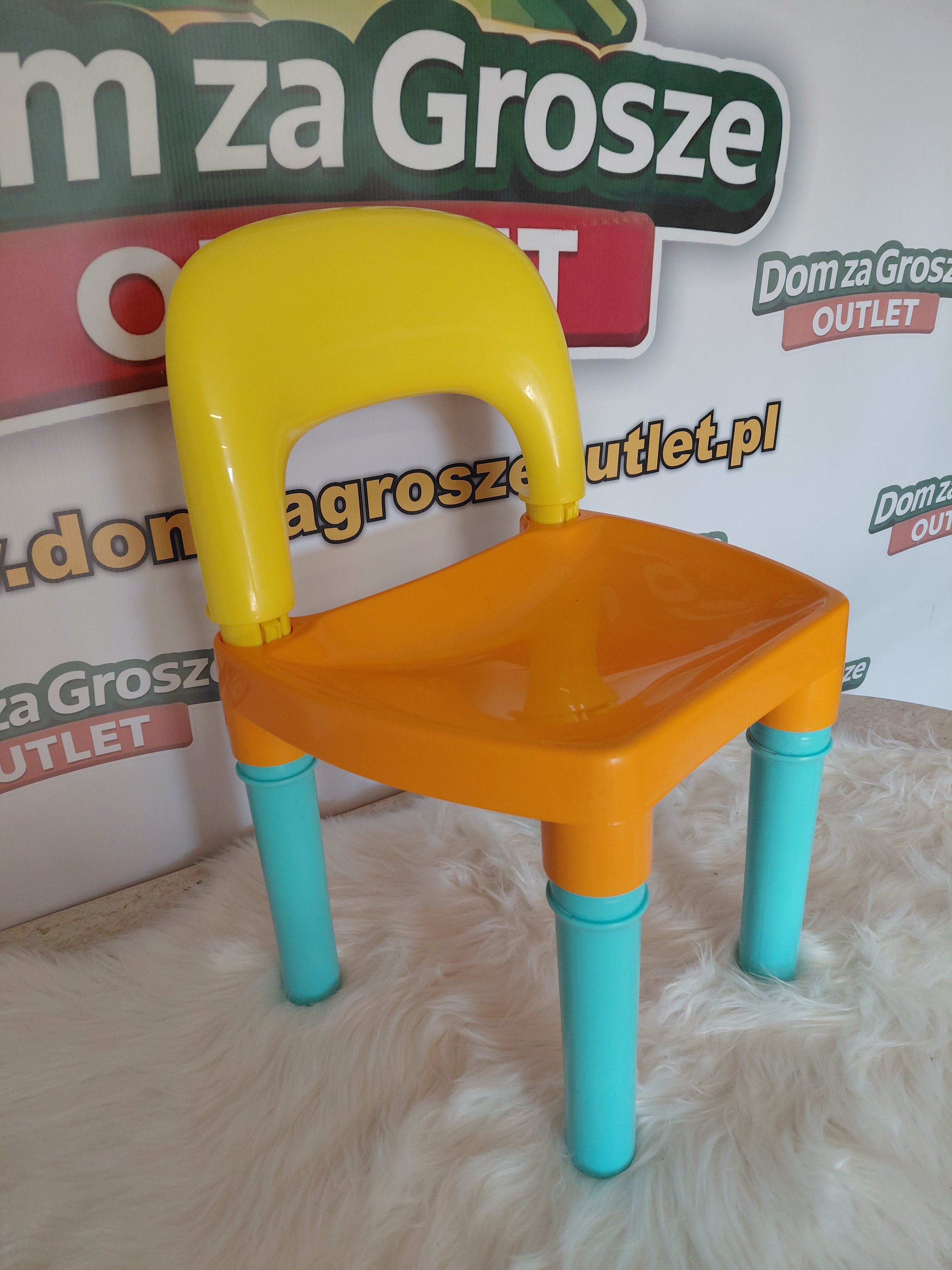 Androni Giocattoli Kids Chair - Krzesełko dziecięce 32x26x45,5 cm | OUTLET