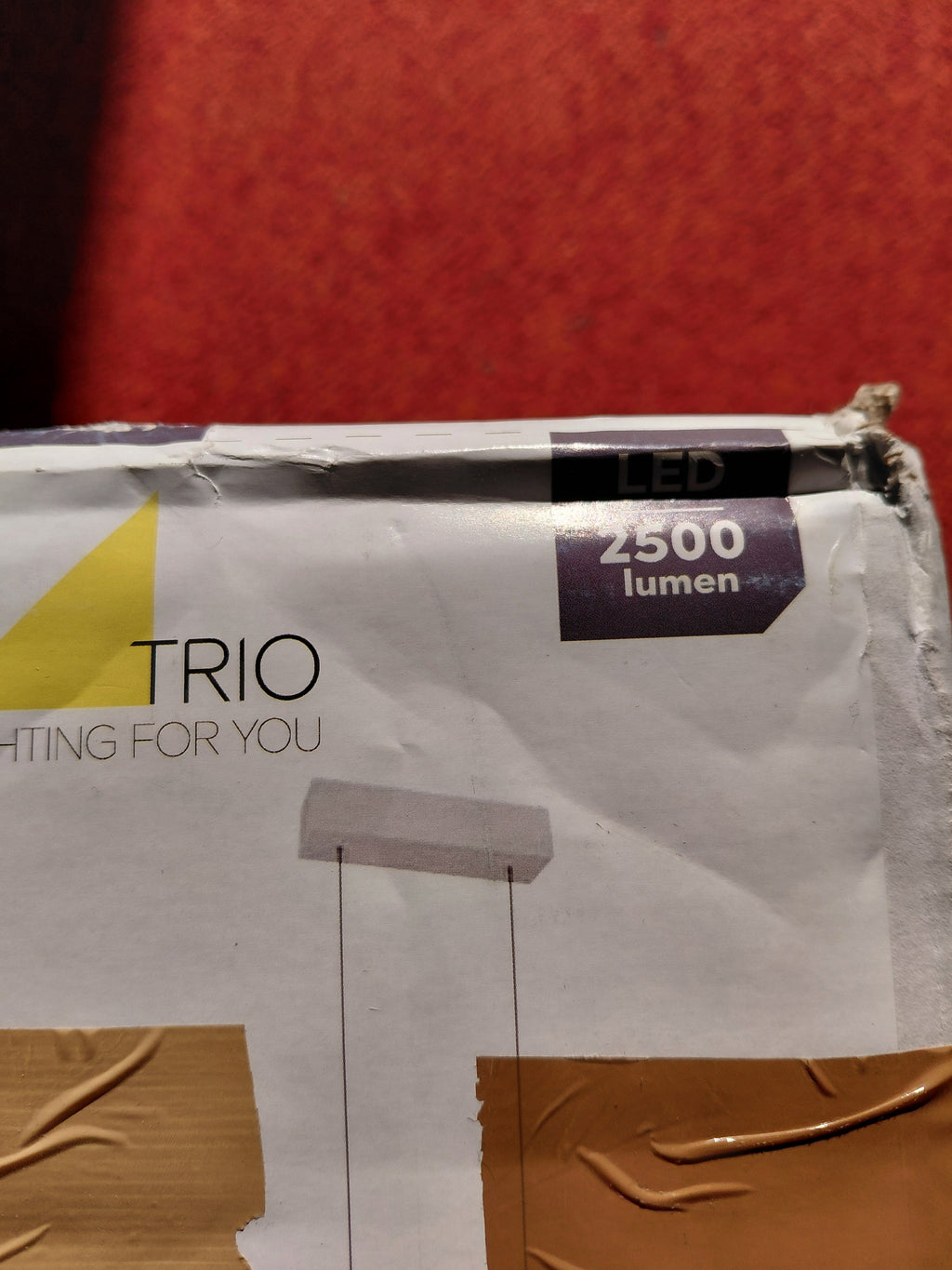 Trio Lighting EMERSON - Lampa wisząca LED 22W 2500lm