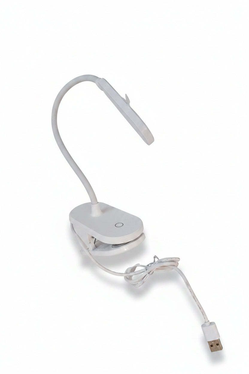 Aigostars FZ221212 Lampka LED Klips Elastyczna Szyja 2,5W USB Biurko Lektura