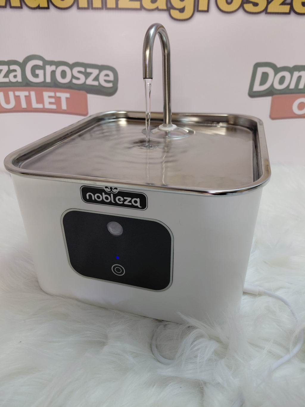 Nobleza CHIWDO13 Automatic 4L Stainless Steel Cat Dog Fountain Filter