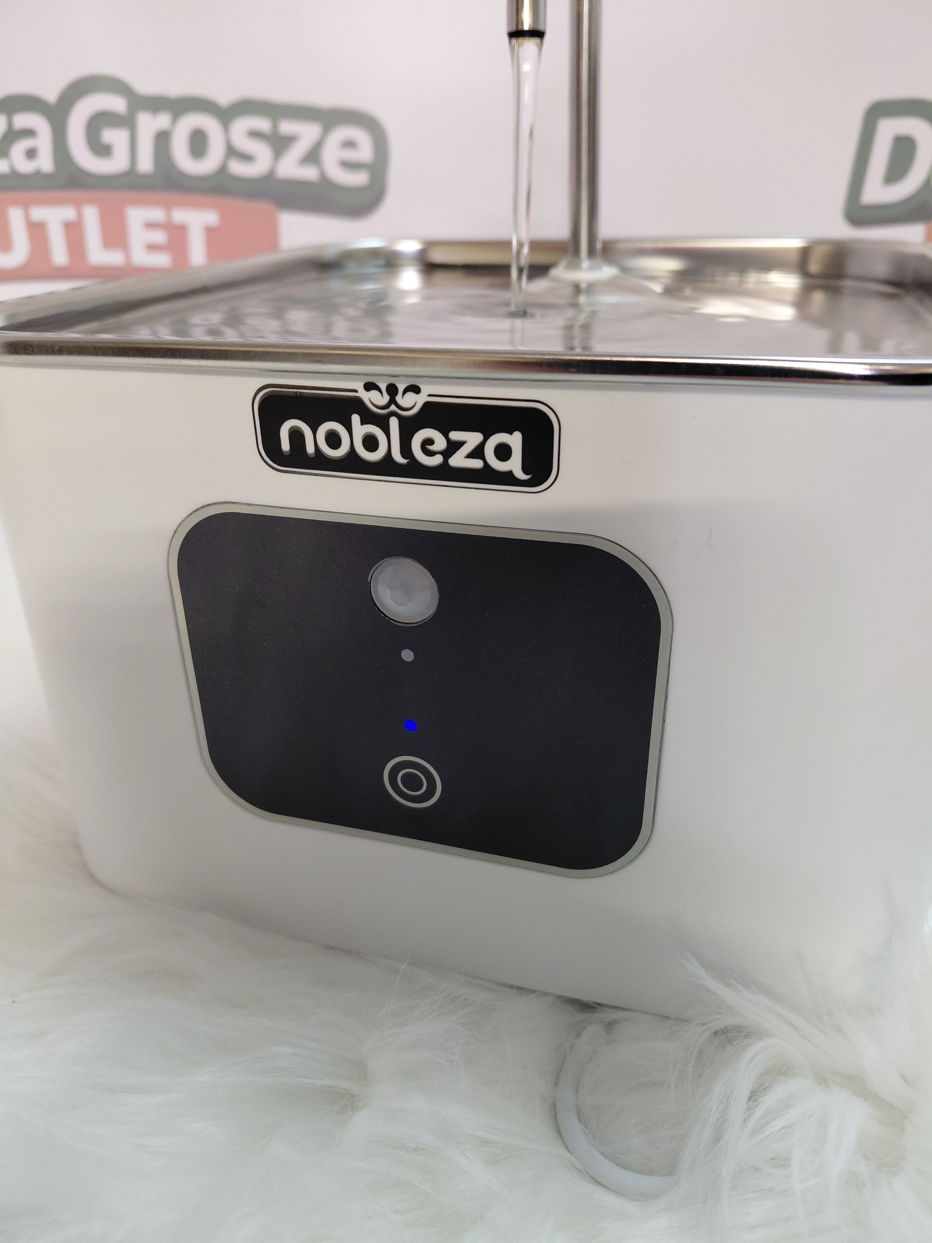 Nobleza CHIWDO13 Fontanna dla Kota Psa Automatyczna 4L Stal Nierdzewna Filtr
