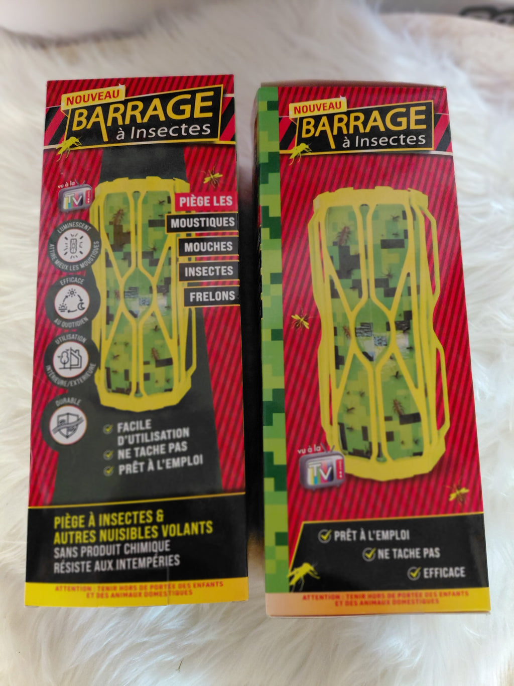 Insect trap Barrage - mosquitoes, flies, hornets - chemical-free!