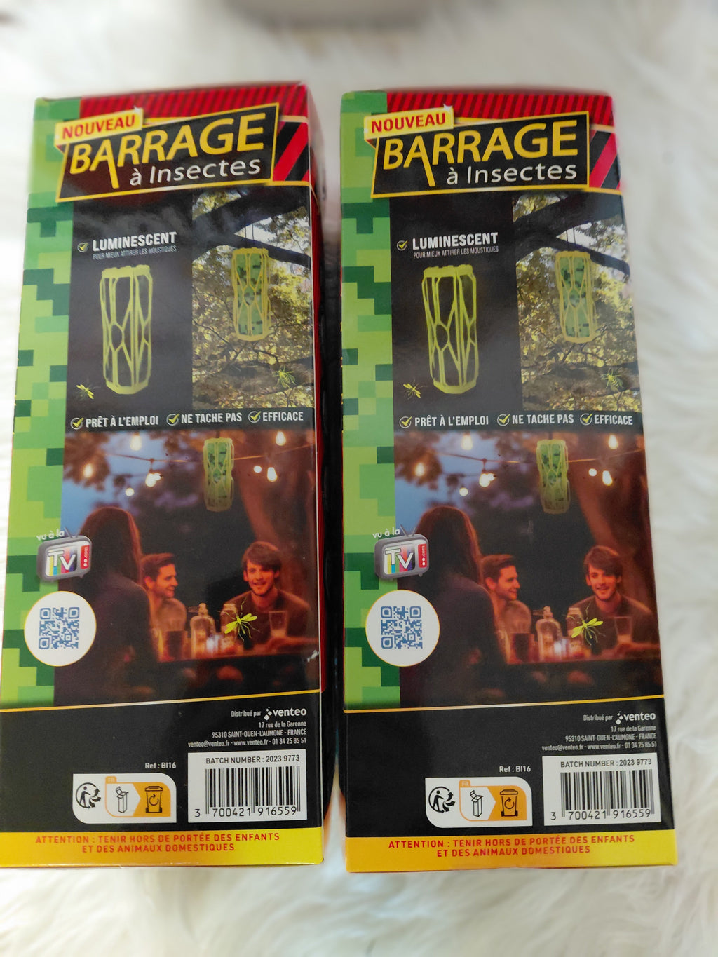 Insect trap Barrage - mosquitoes, flies, hornets - chemical-free!