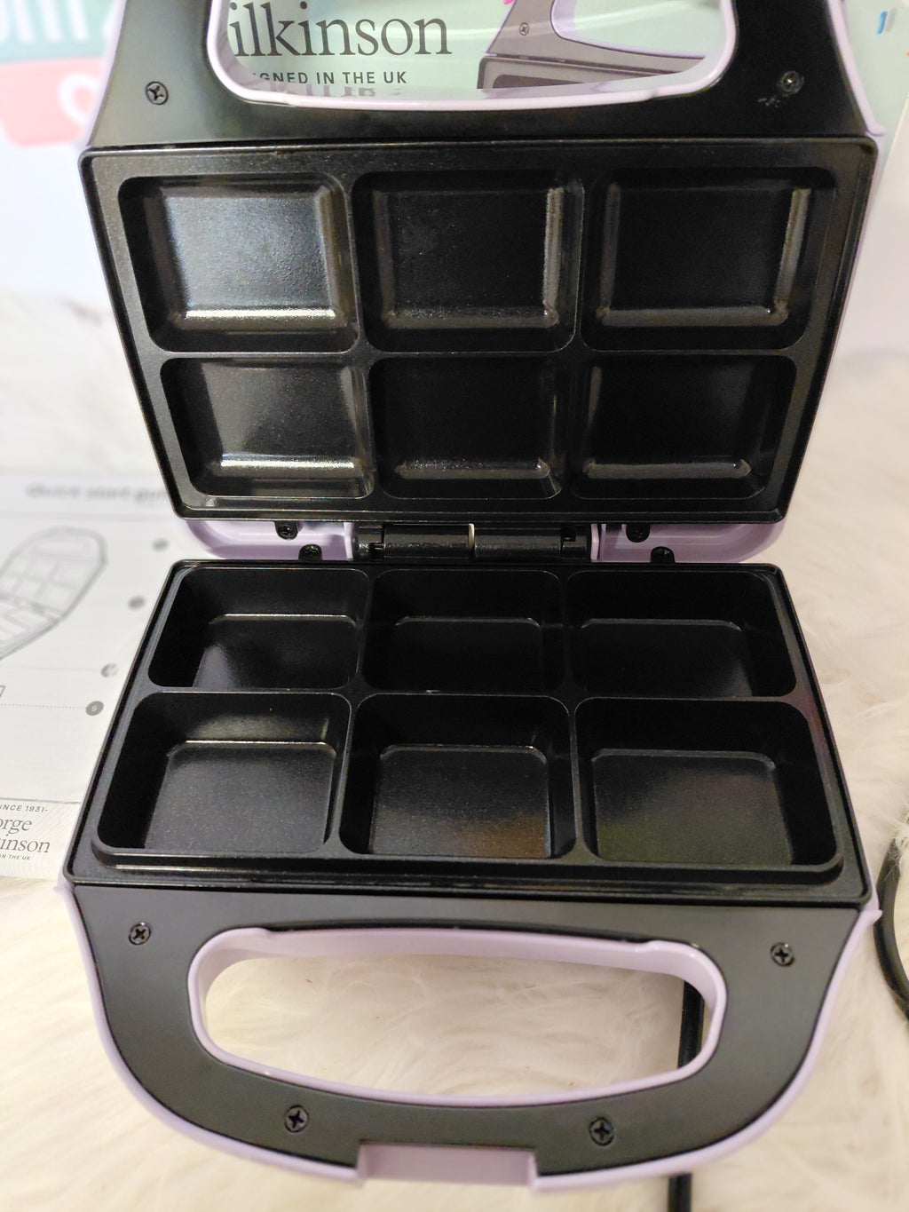 George Wilkinson Forma do pieczenia brownie 750W fioletowa