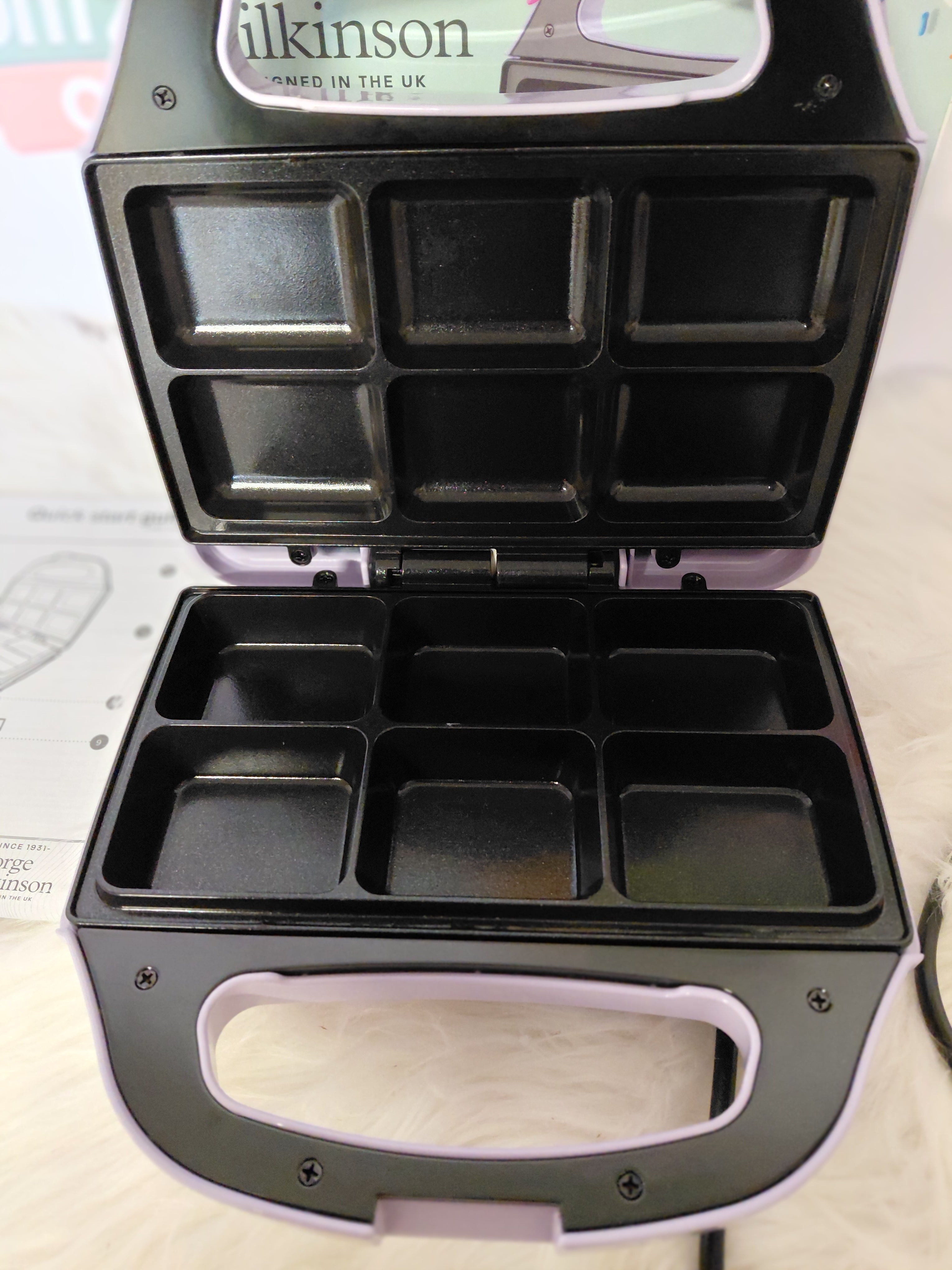George Wilkinson Forma do pieczenia brownie 750W fioletowa