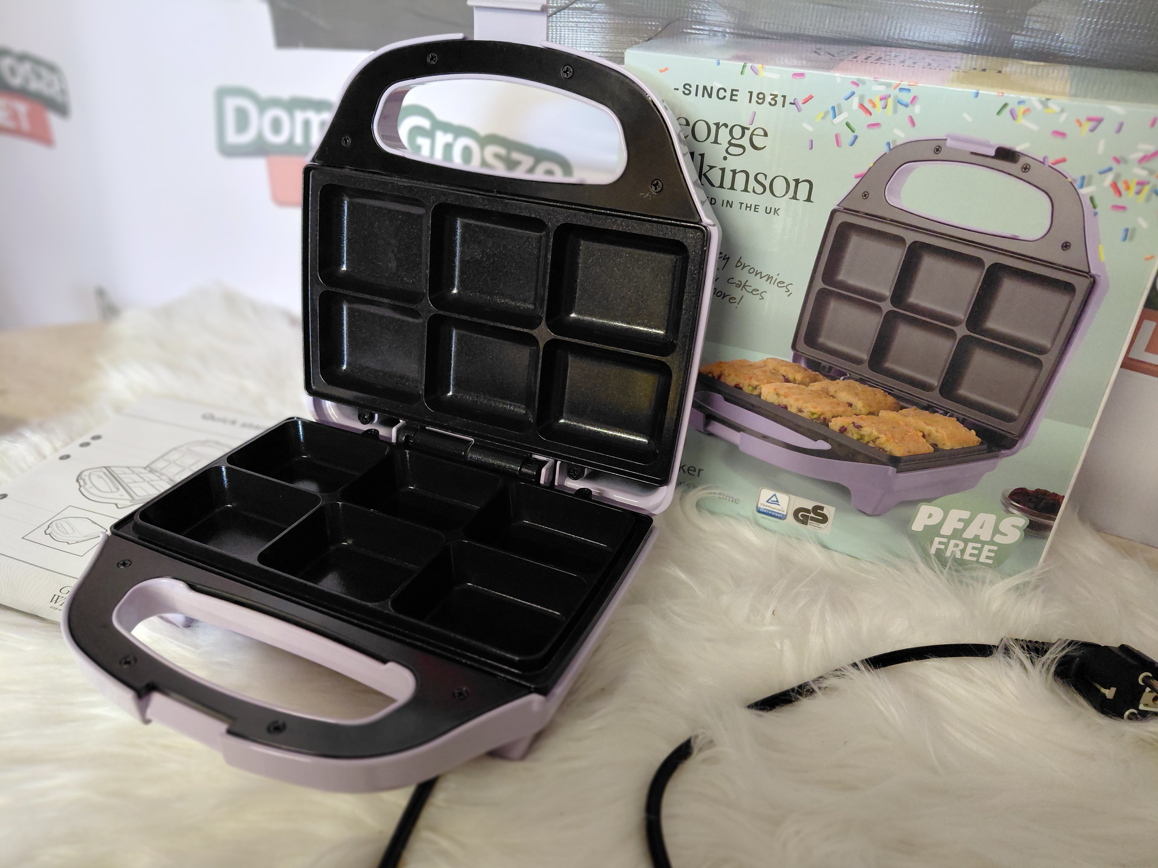 George Wilkinson Forma do pieczenia brownie 750W fioletowa