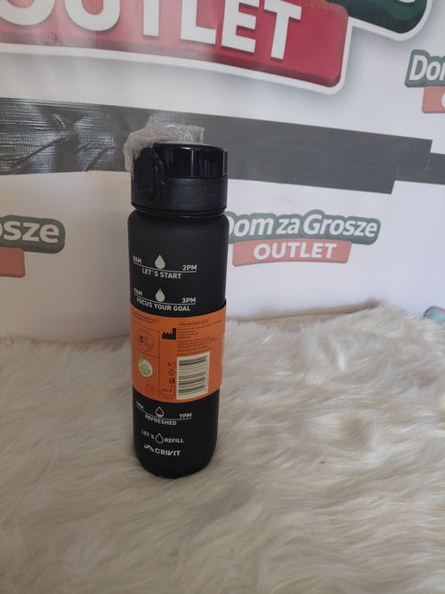 Bidon Sportowy CRIVIT z Podziałką 1000 ml — zestaw 2 szt.
