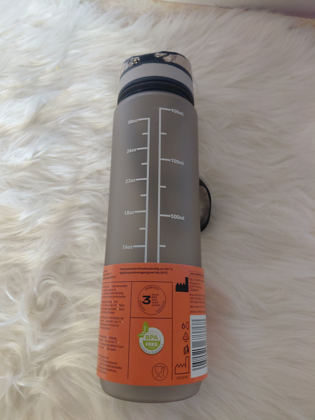 Bidon Sportowy CRIVIT z Podziałką 1000 ml — zestaw 2 szt.
