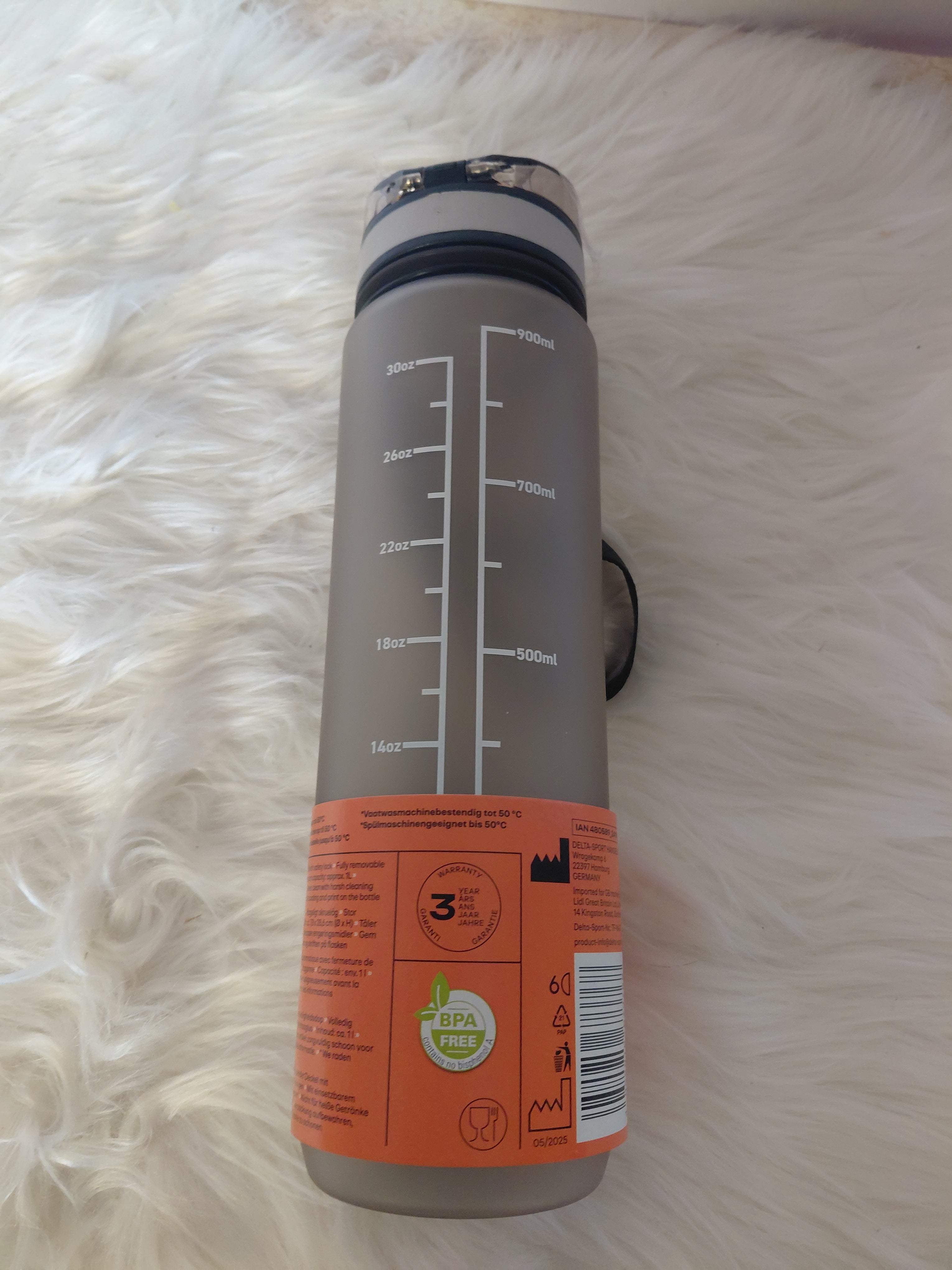 Bidon Sportowy CRIVIT z Podziałką 1000 ml — zestaw 2 szt.