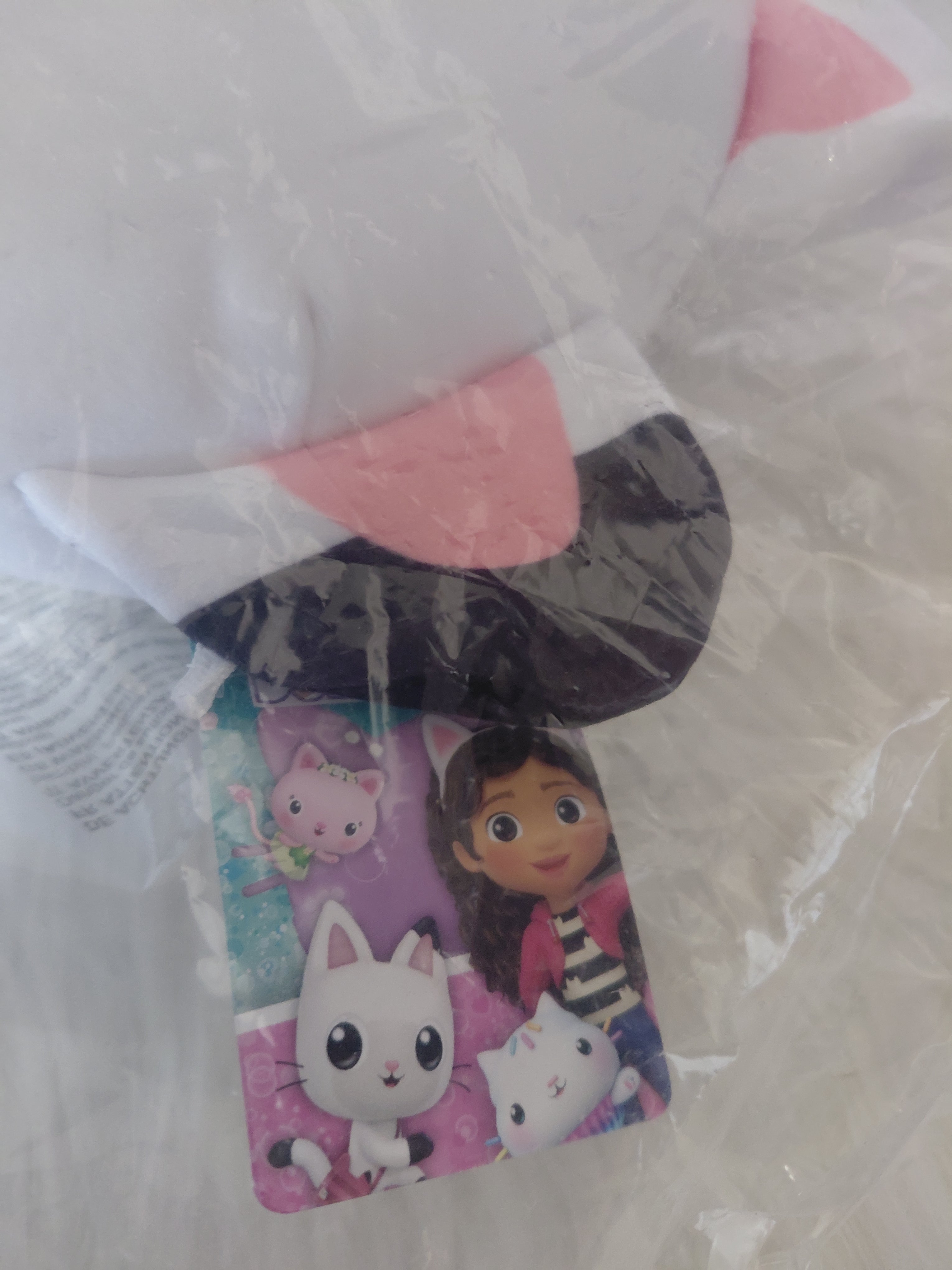 Gabby's Dollhouse Pandy Paws Pluszak Maskotka | Biały Kotek | Duży Miś 6+