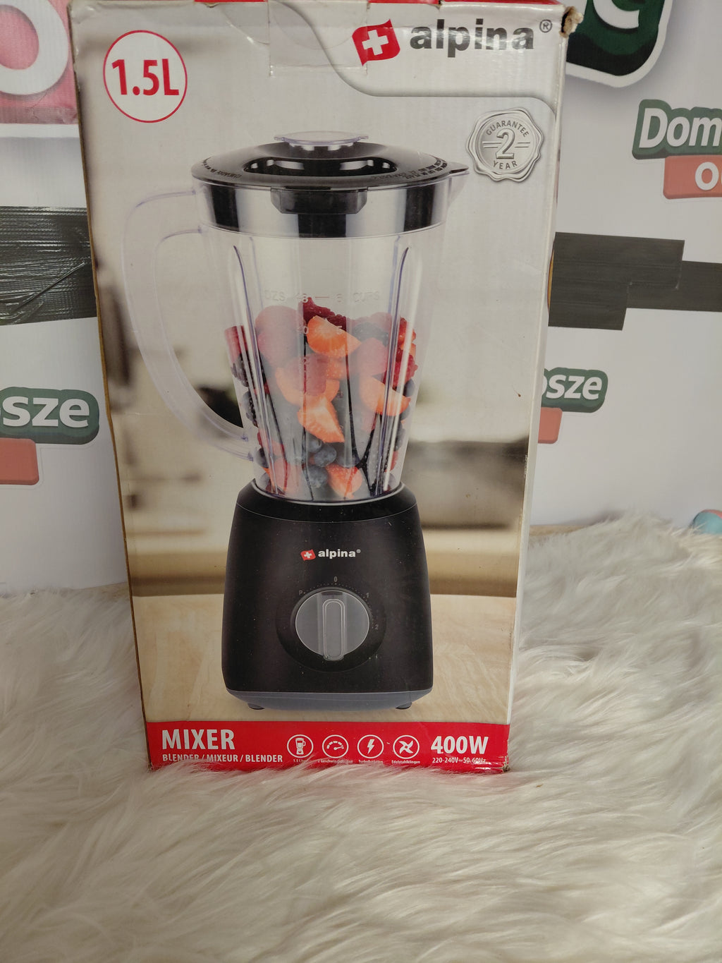 Alpina Blender kielichowy 1,5L 400W BL2009AE-CB
