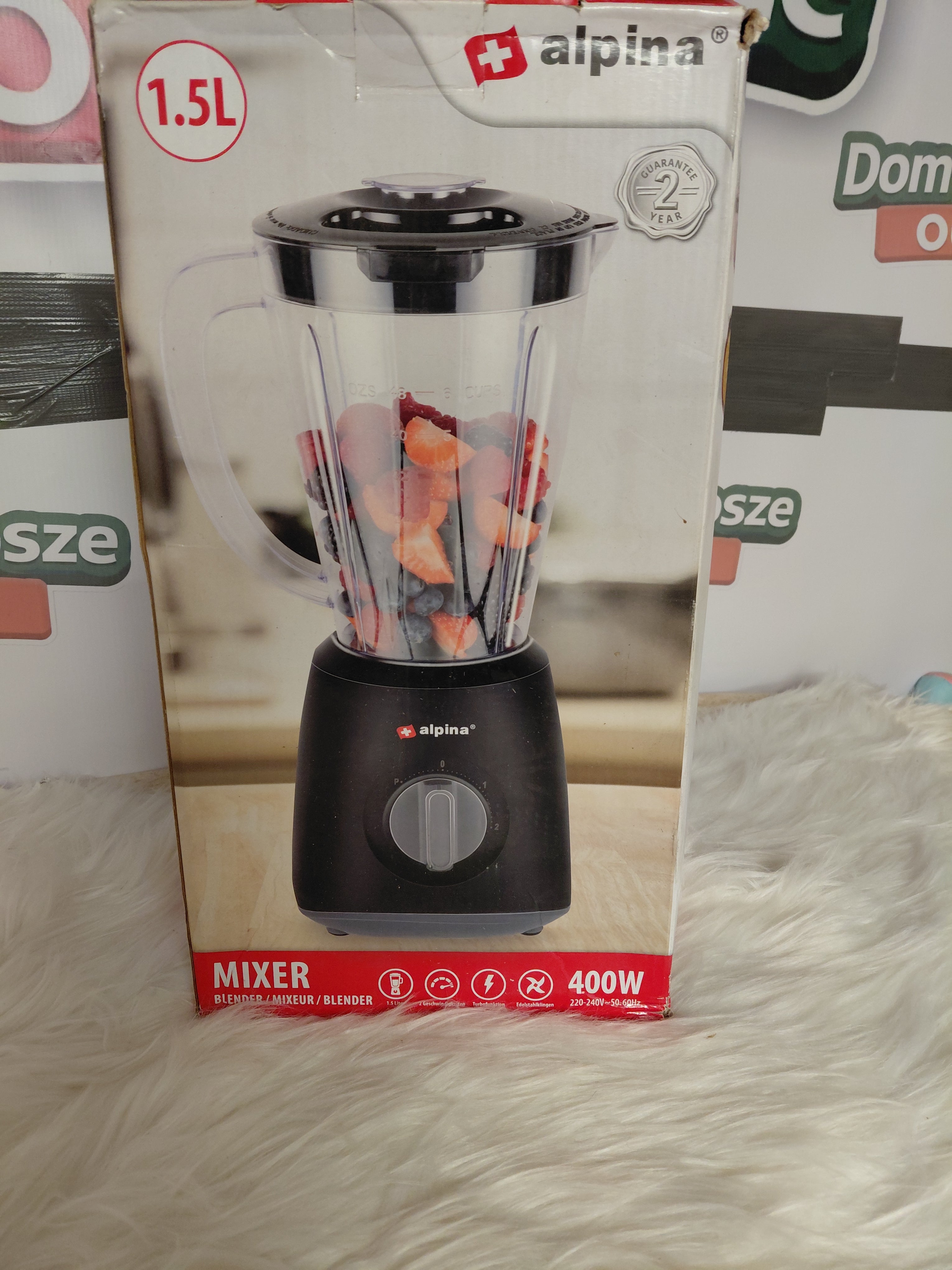 Alpina Blender kielichowy 1,5L 400W BL2009AE-CB