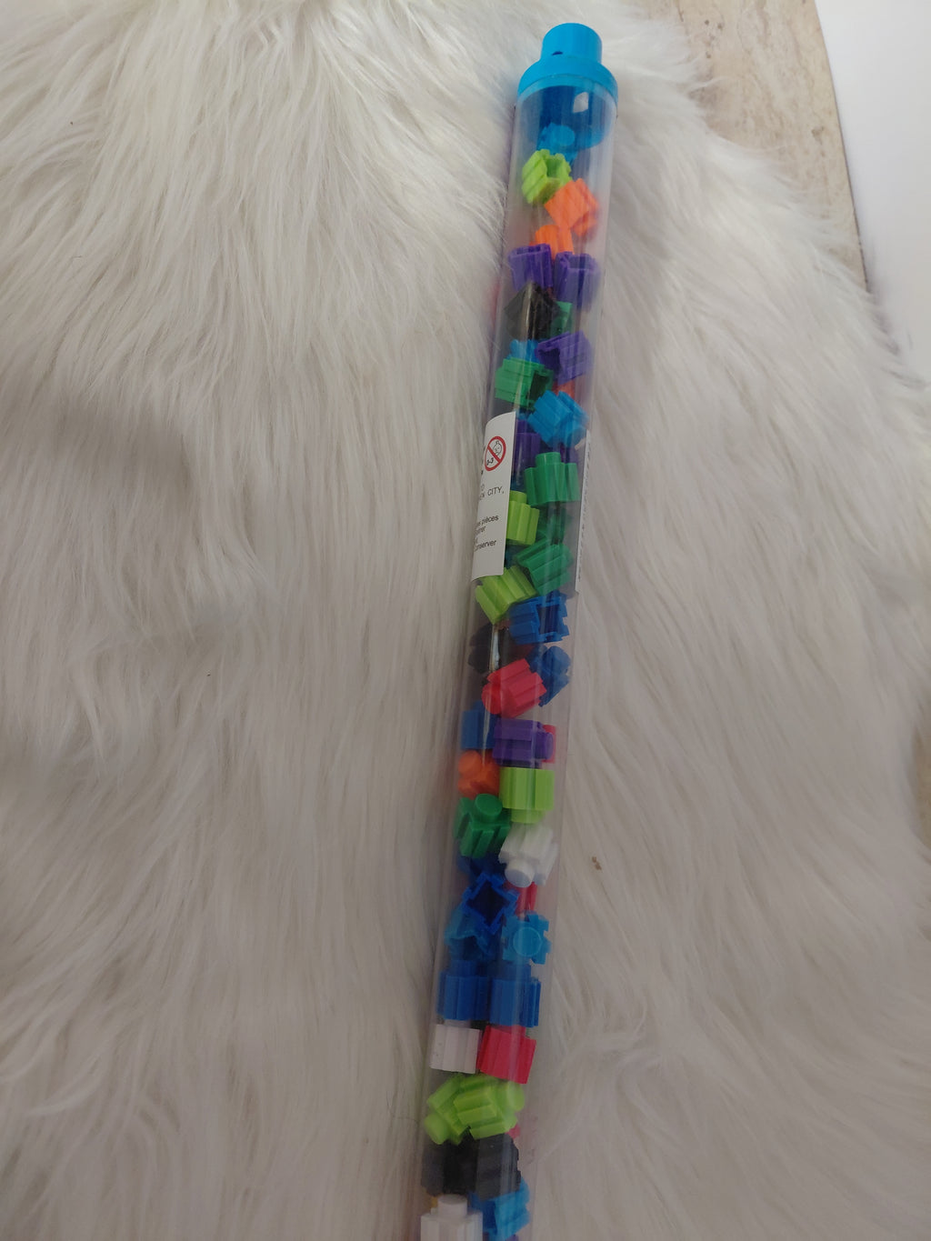 DIY Blocks Imagination Klocki do Łączenia w Tubie 125 szt. | Kolorowe Klocki Kreatywne 3+