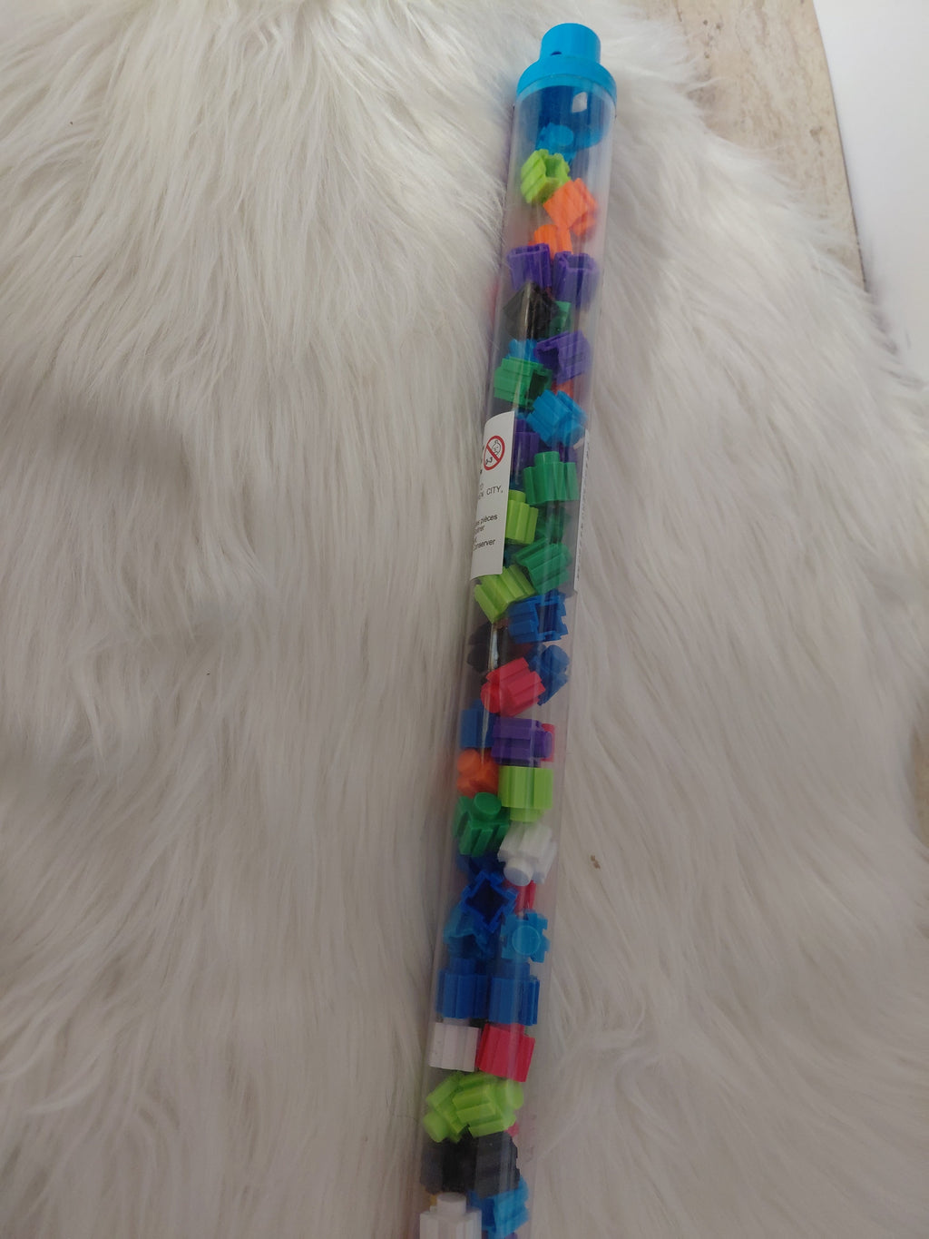 DIY Blocks Imagination Klocki do Łączenia w Tubie 125 szt. | Kolorowe Klocki Kreatywne 3+