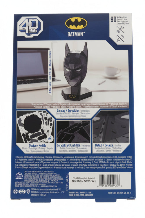 4D Build Batman Puzzle 3D Model Kit DC Comics 90 elementów