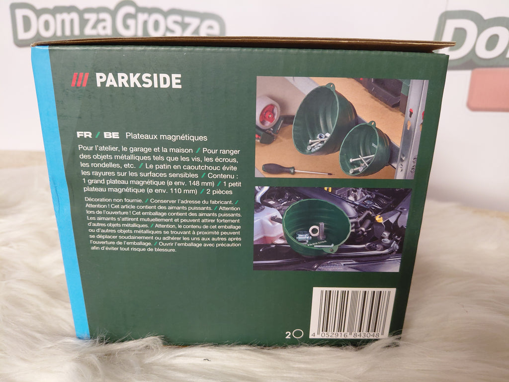 Parkside Zestaw Miski Magnetyczne + Listwy Magnetyczne NOWE