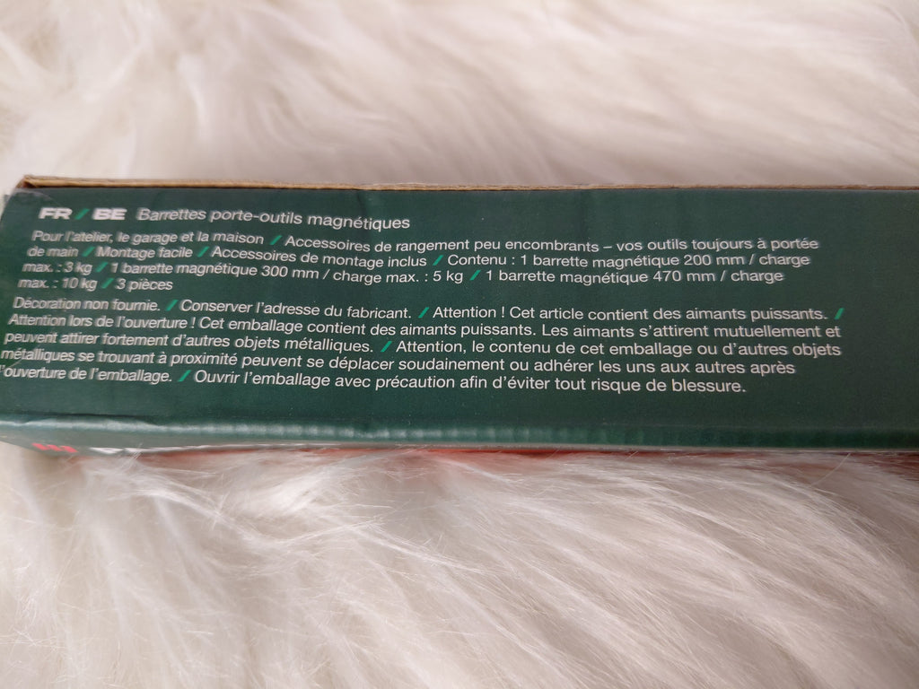 Parkside Zestaw Miski Magnetyczne + Listwy Magnetyczne NOWE