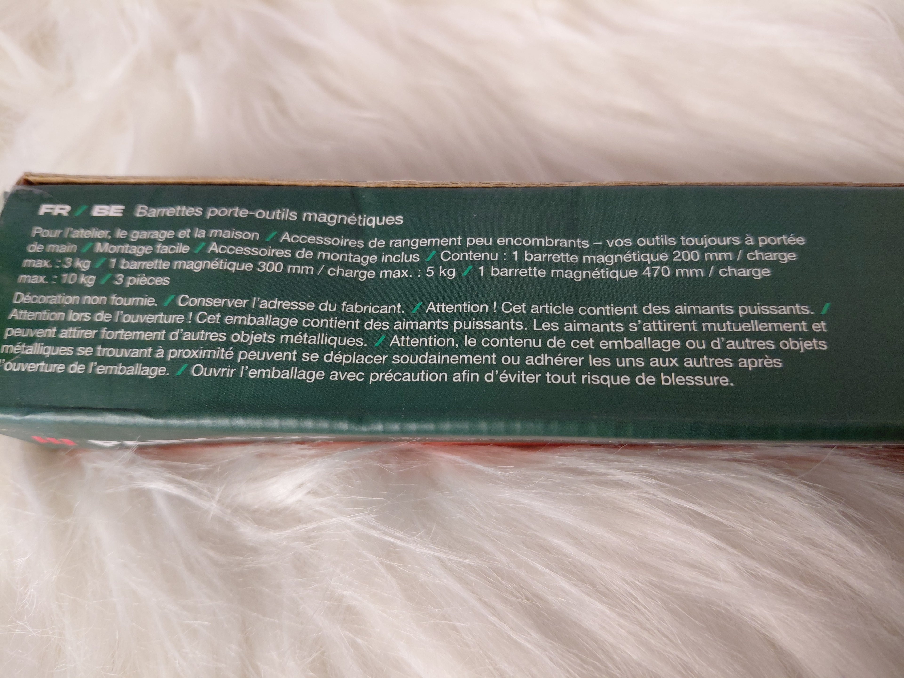 Parkside Zestaw Miski Magnetyczne + Listwy Magnetyczne NOWE