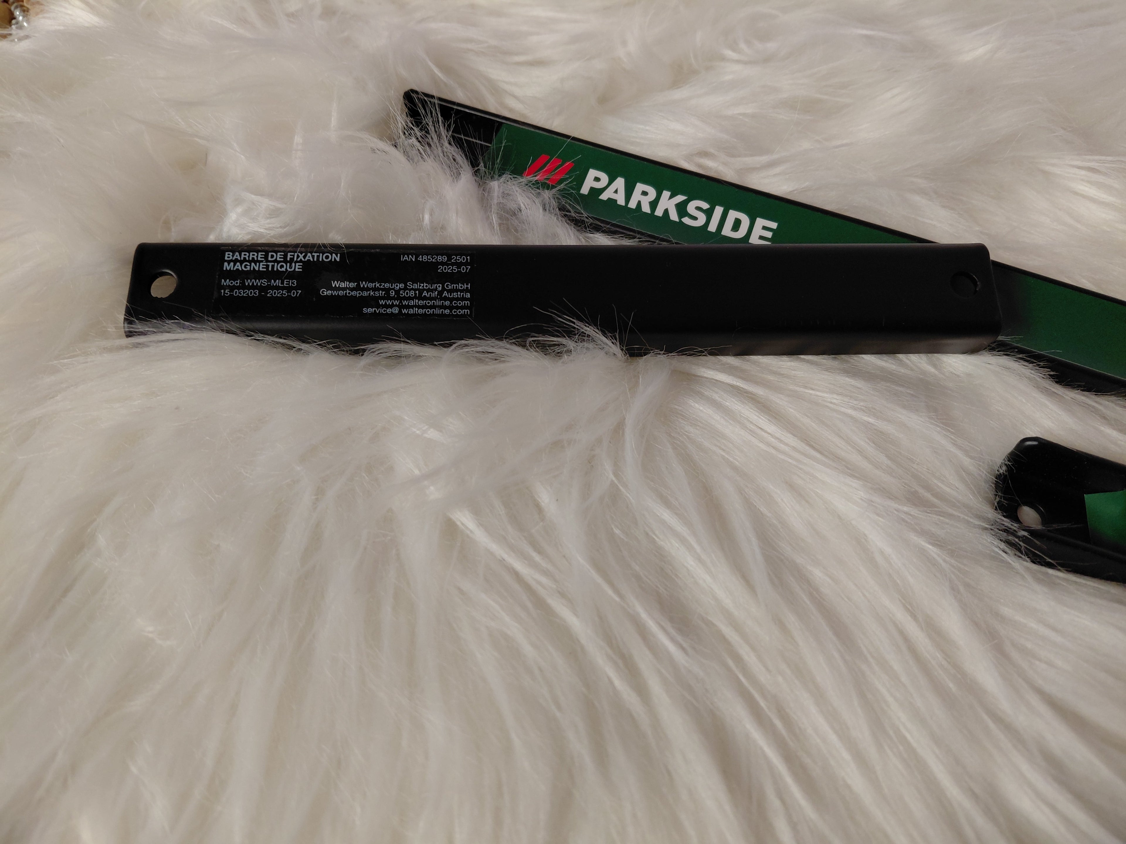 Parkside Listwy Magnetyczne 3 szt. NOWE (200/300/470 mm)