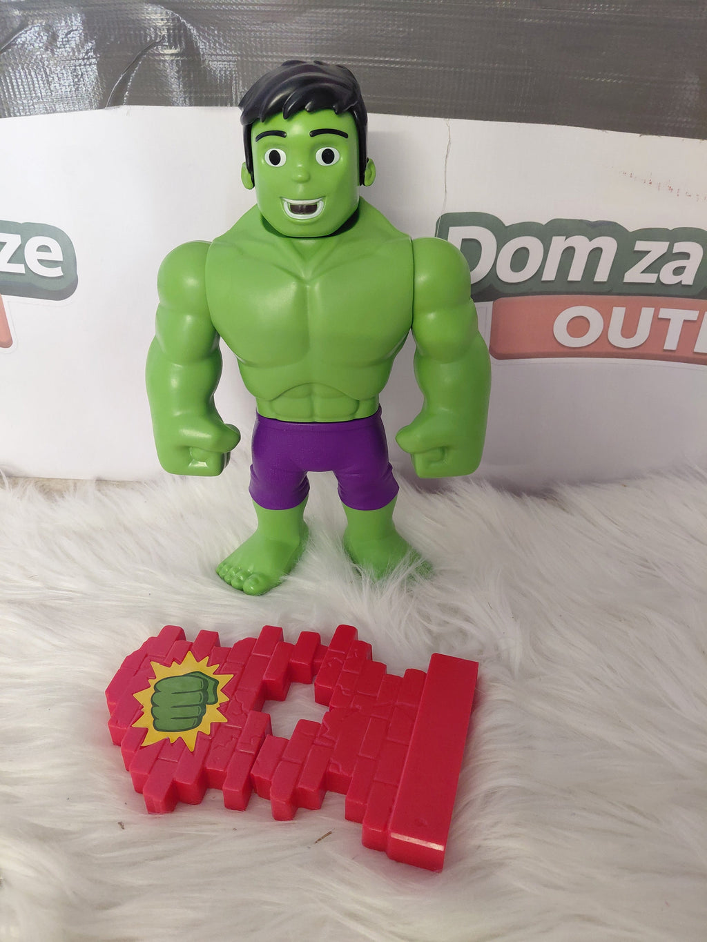 Marvel Spidey and His Amazing Friends - Hulk figurka 25 cm z akcesoriami