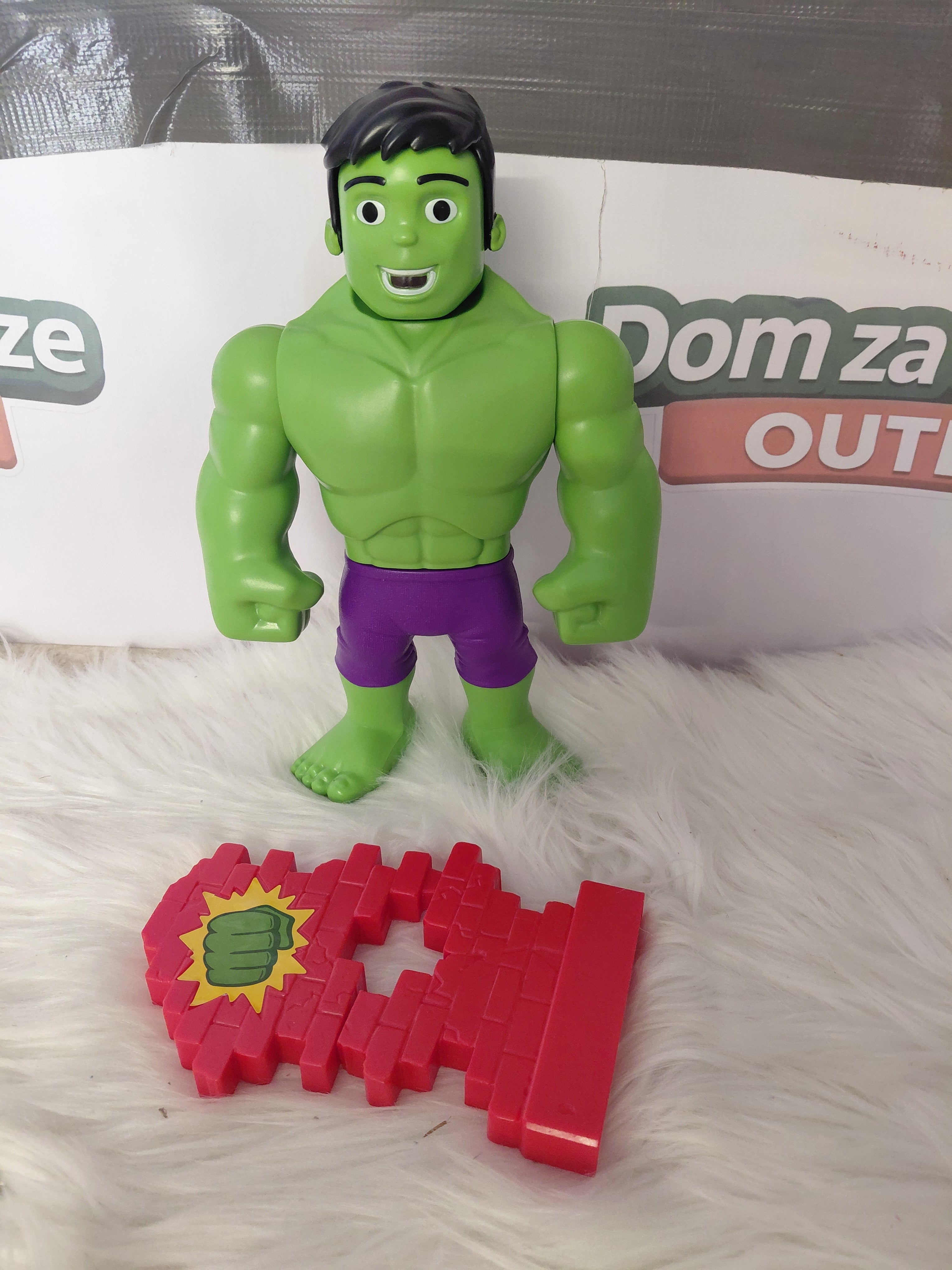 Marvel Spidey and His Amazing Friends - Hulk figurka 25 cm z akcesoriami